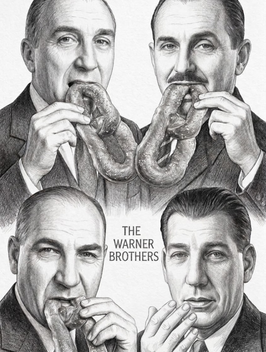 Delivering to the Brothers Warner today. Shout out Harry, Shmuel, Albert, and Itzhak! Originally from New Castle, PA, which in addition to some good local pretzels is the Hot Dog capital of the world.