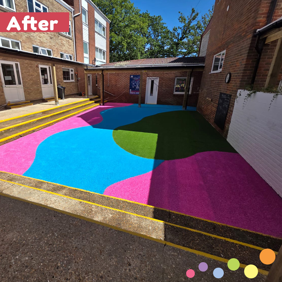 What a transformation🤩
The installation of a bespoke timber canopy and colourful artificial grass surfacing has really transformed this outdoor space at this school in West Sussex! More details for this project coming soon👀
Do you have a tired-looking space in need of a transformation?
Fill in our contact from to book your free, no-obligation site visit with one of our playground experts!
🔗Link in bio
#PlaygroundTransformation #OutdoorLearning #PlaygroundShelter