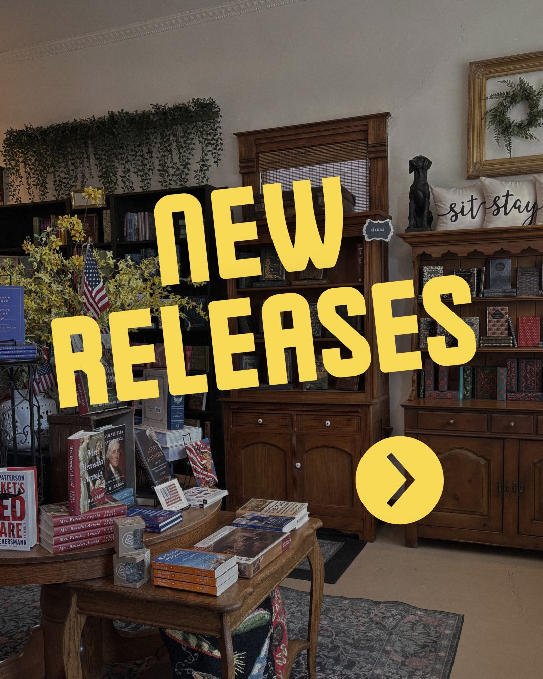 New today!! Take a peek at some of the titles hitting our shelves.🥳