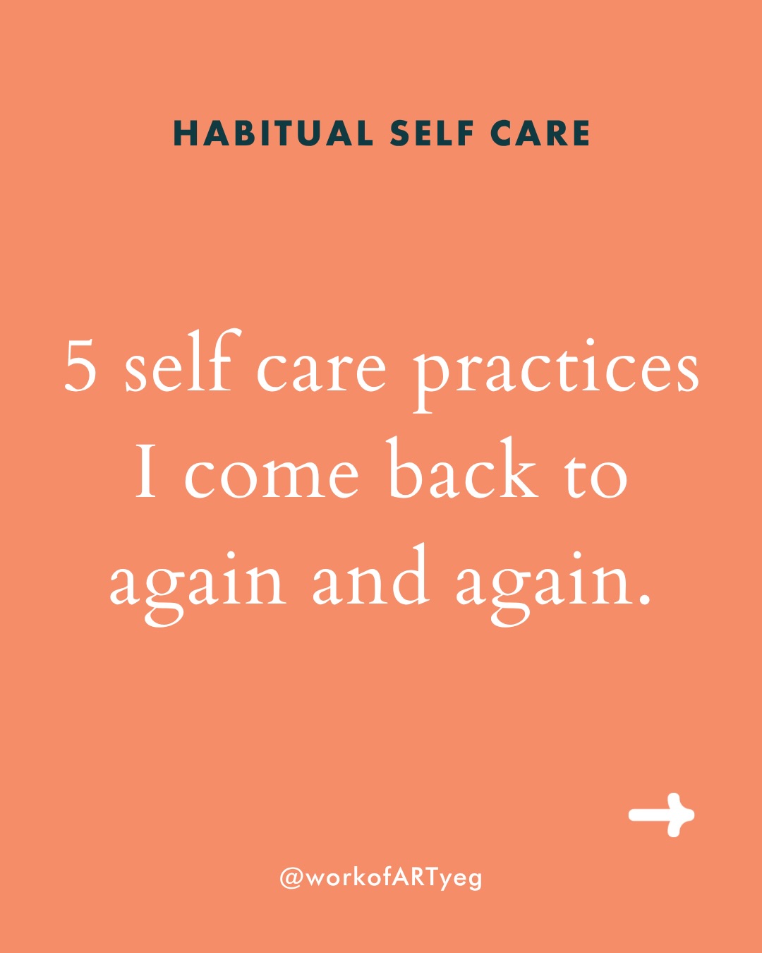 The self care practices I come back to again and again are the ones that help me feel grounded, supported, connected, and human. Time with people I care about and who care about me. Time with myself. Therapy. Writing, journalling, creative self expression. Sleep and recovery.
These things may not look flashy from the outside, but they matter. They help me feel more resourced, more connected to myself, and more able to move through the harder parts of being a person in a body, in a life, in a world that asks a lot of us.
Your non-negotiables might look completely different, and that’s okay. Self care looks different for different people.
What are yours? 🧡