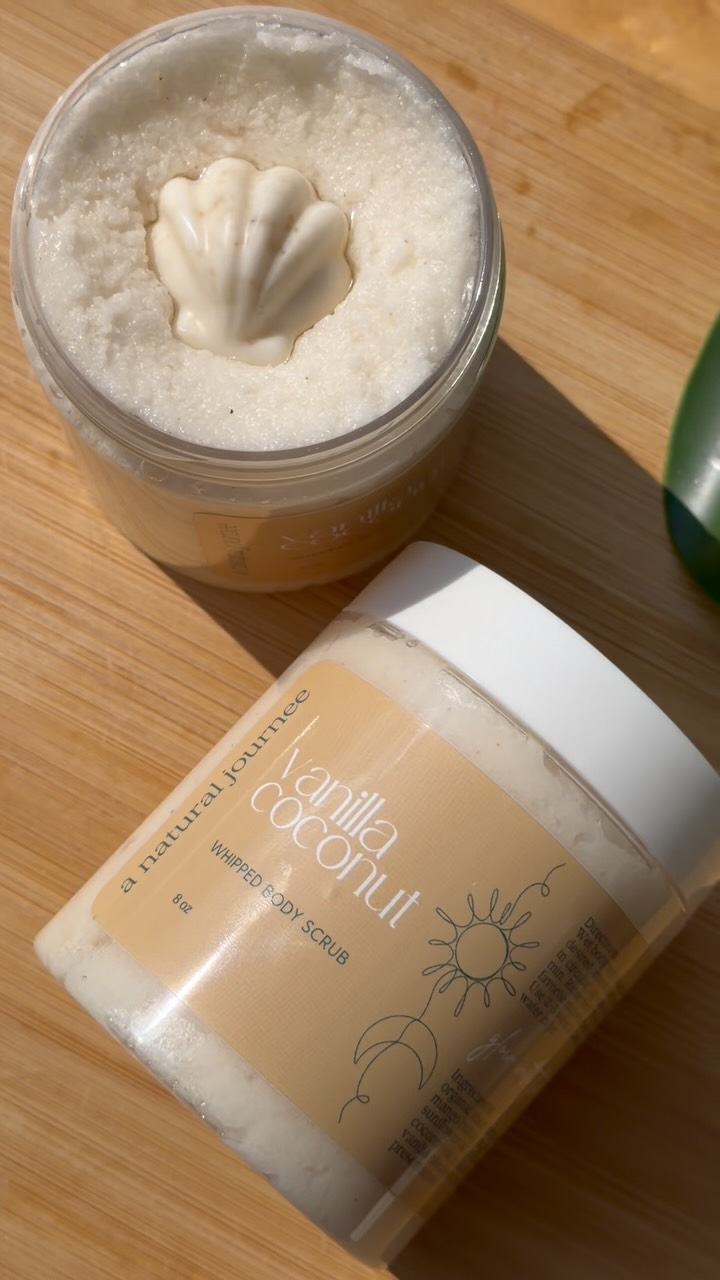 for soft & supple skin 🥥
remember to exfoliate 1-2 times a week for healthy, glowing skin ✨
#naturalskincare #cleanbeauty #sugarscrub #bodyscrub #bodyscrubasmr