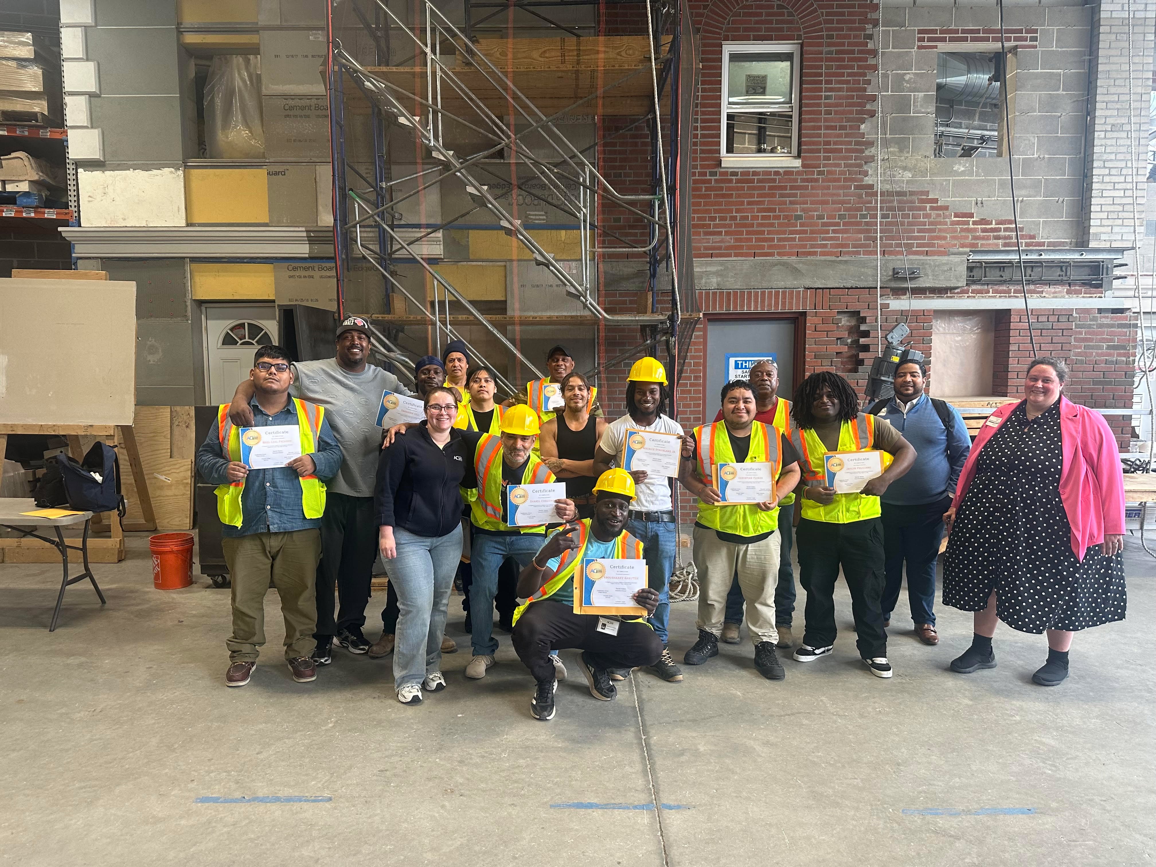 🎓Last week, we had the pleasure of celebrating another group of graduates from ACI’s Masonry Restoration Program, in partnership with @strive.intl.
Our graduates put in the work to build hands-on skills in construction, masonry, and building repair -- and we’re proud to see them take the next step toward meaningful careers!
This graduation also featured a special financial education session hosted by local @pncbank staff, giving our students an opportunity to build knowledge and confidence around managing their finances alongside their professional skills.
Congratulations to our graduates -- and thank you to all of the partners who help make these opportunities possible. Skills, support, and a stronger financial future all go hand in hand. 🧱💙
.
.
.
#AndromedaCommunityInitiative #WorkforceDevelopment #MasonryRestoration #ConstructionCareers #STRIVE #FinancialLiteracy #PNCBank #CareerPathways #NYCWorkforce