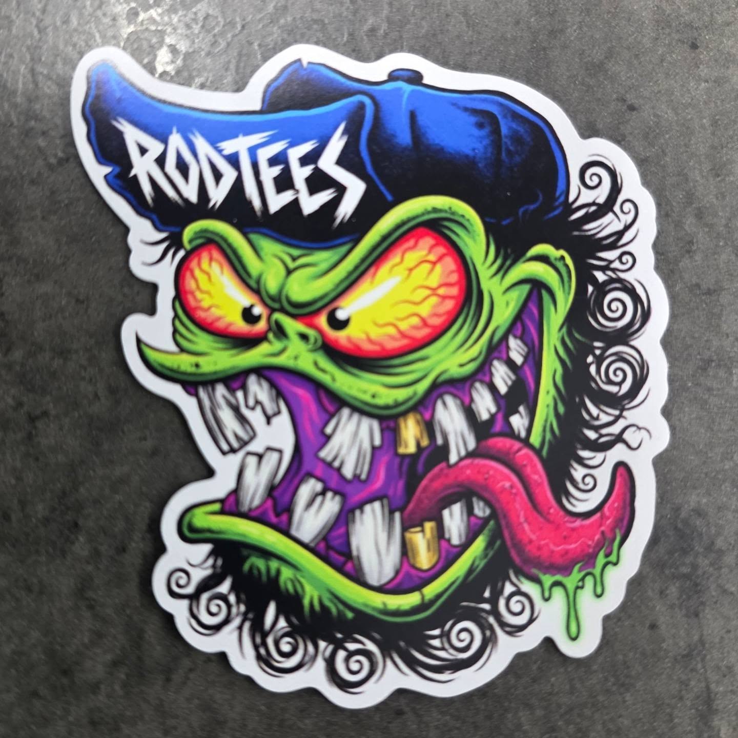 Welcome to the Funhouse...everyday is filled with fun here...today we decided to print some stickers and magnets for ourselves @rodtees #CUSTOMTSHIRTS #tshirtprinting #customstickers #hotrodshirts #stickerprinting