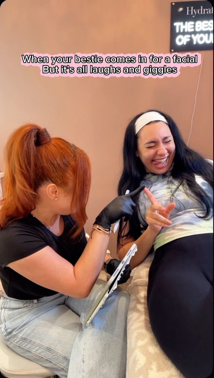 When your bestie comes in for a facial but somehow y’all spend the whole appointment laughing instead of relaxing 😂😭💆🏽♀️
The skincare is a bonus at this point. 😂
#FacialDay #BestieTime #Esthetician #SelfCare #Skincare
