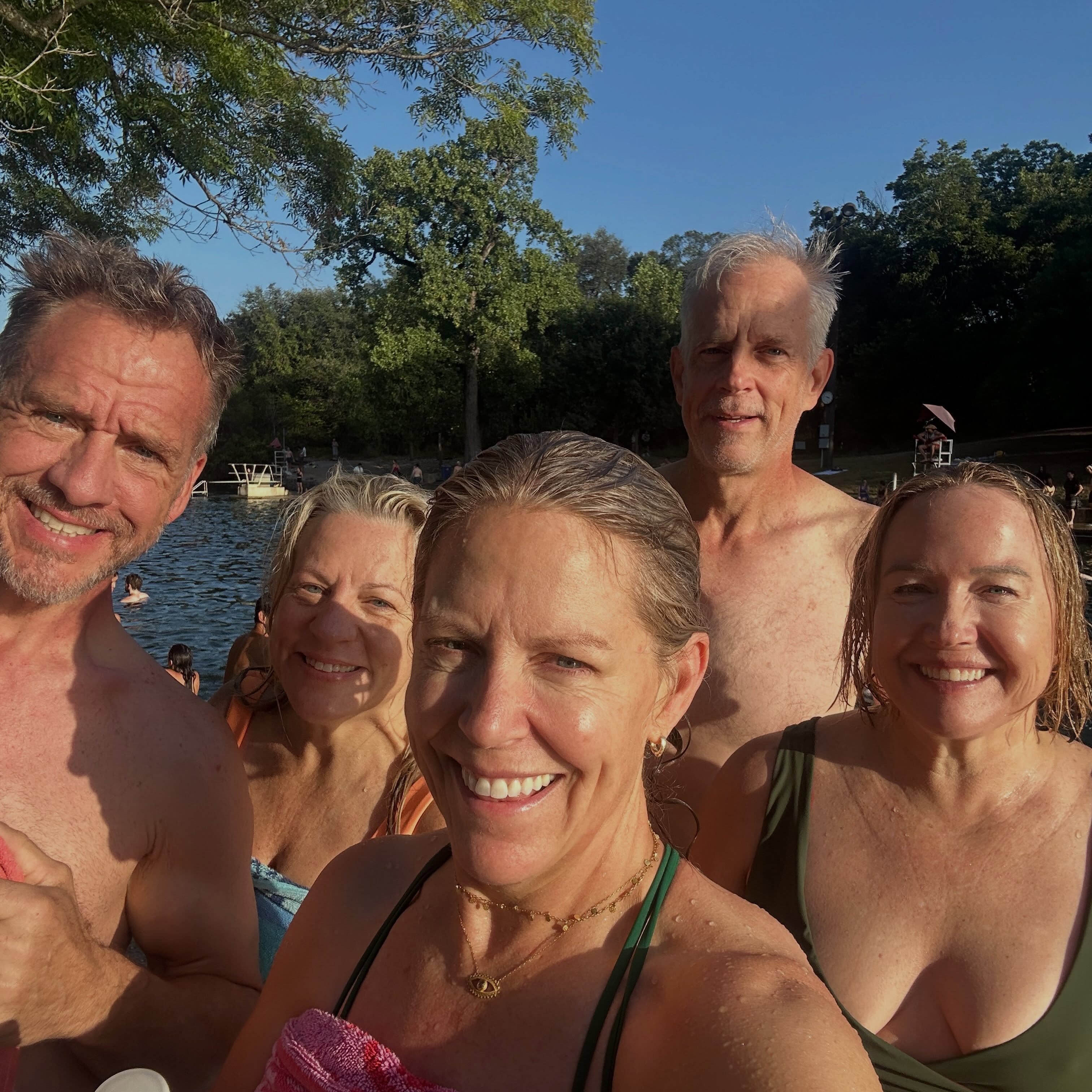 Where have you been all summer? Why have’nt you been at Friday free yoga and Barton Springs + cold plunge all frickin’ hot summer?
I made it three times and hope there is on last opportunity with @habitatretreats