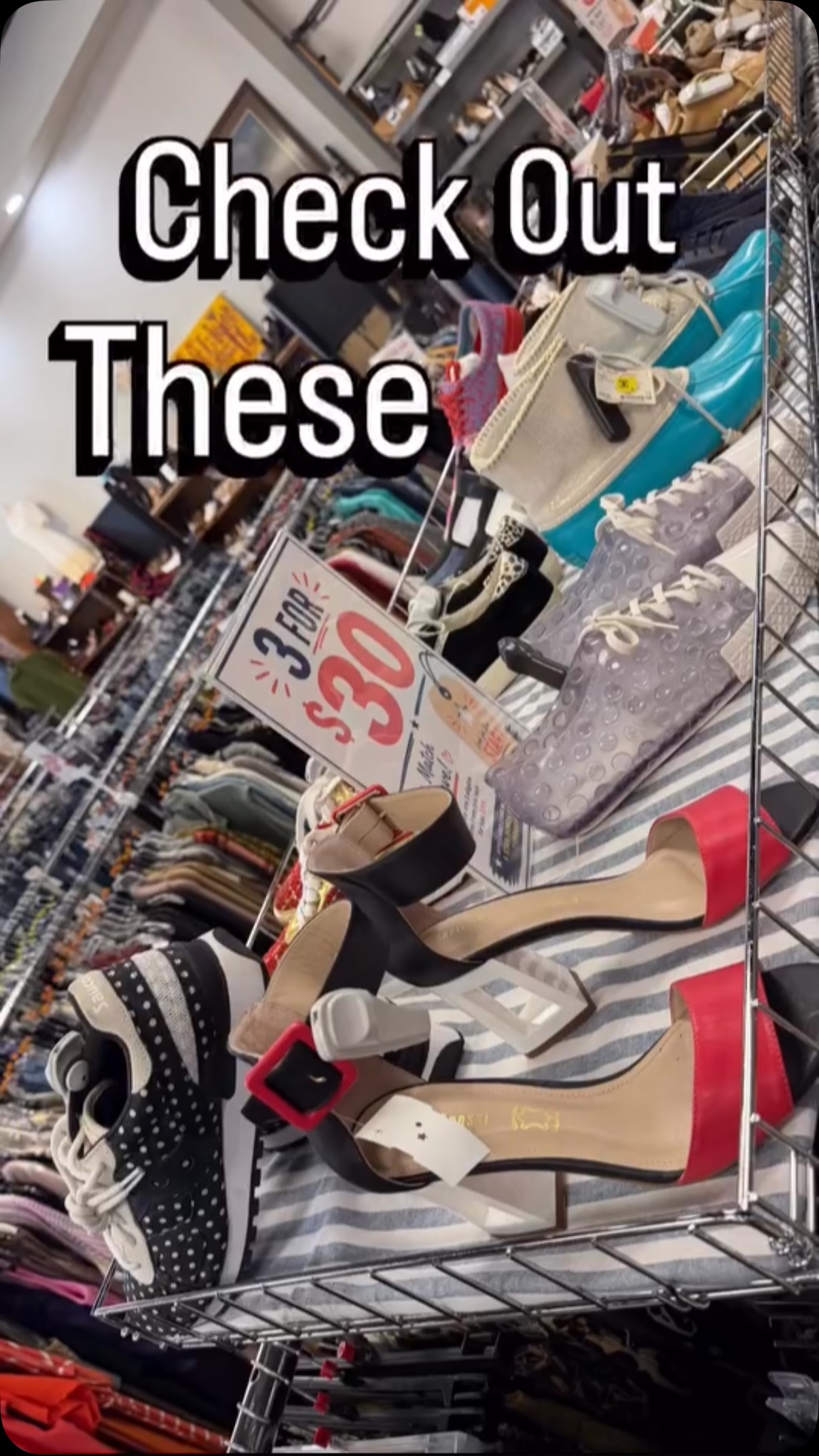 The deals are DEALING at Daly Finds 🙌🛍️
There are SO many ways to save in-store right now:
👗 50% OFF stamped clothing & shoes
🏷️ 25% OFF stamped items that aren’t clothing or shoes
🔥 3 for $30 on select clothing, shoes, handbags & more
💵 And we’ve EXPANDED our $5 rack with even more finds to dig through!
If you haven’t stopped in lately, now’s a pretty good time. 😉 Come treasure hunt with us and see what you can find!
#DalyFinds #SanAntonioShopping #ResaleBoutique #ThriftFinds #ShopSecondhand