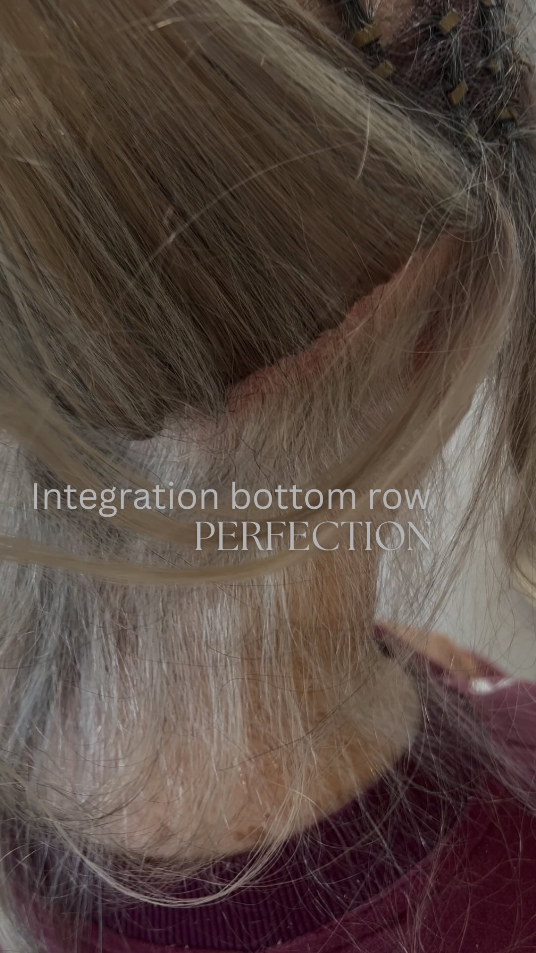 HAIR UP & MESH INTEGRATION?
That bottom row perfection.
We always integrate the bottom row of our mesh so that the hair can be worn up effortlessly without exposing the attachments.
Flat, secure finish for the ultimate coverage
DM us for a consultation
#wollongonghairreplacement #womenshairloss #meshintegrationspecialist #wollongonghairextensions
