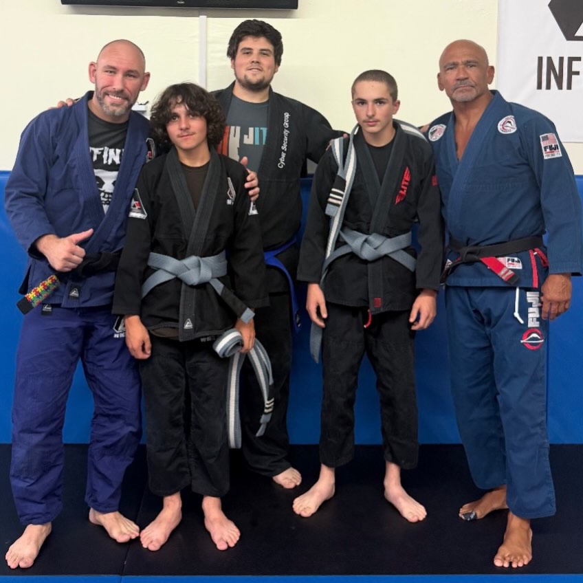 A huge shoutout to James and David who earned their much deserved Grey Belts! Super proud of these boys and all they are doing to elevate their jiu-jitsu game!