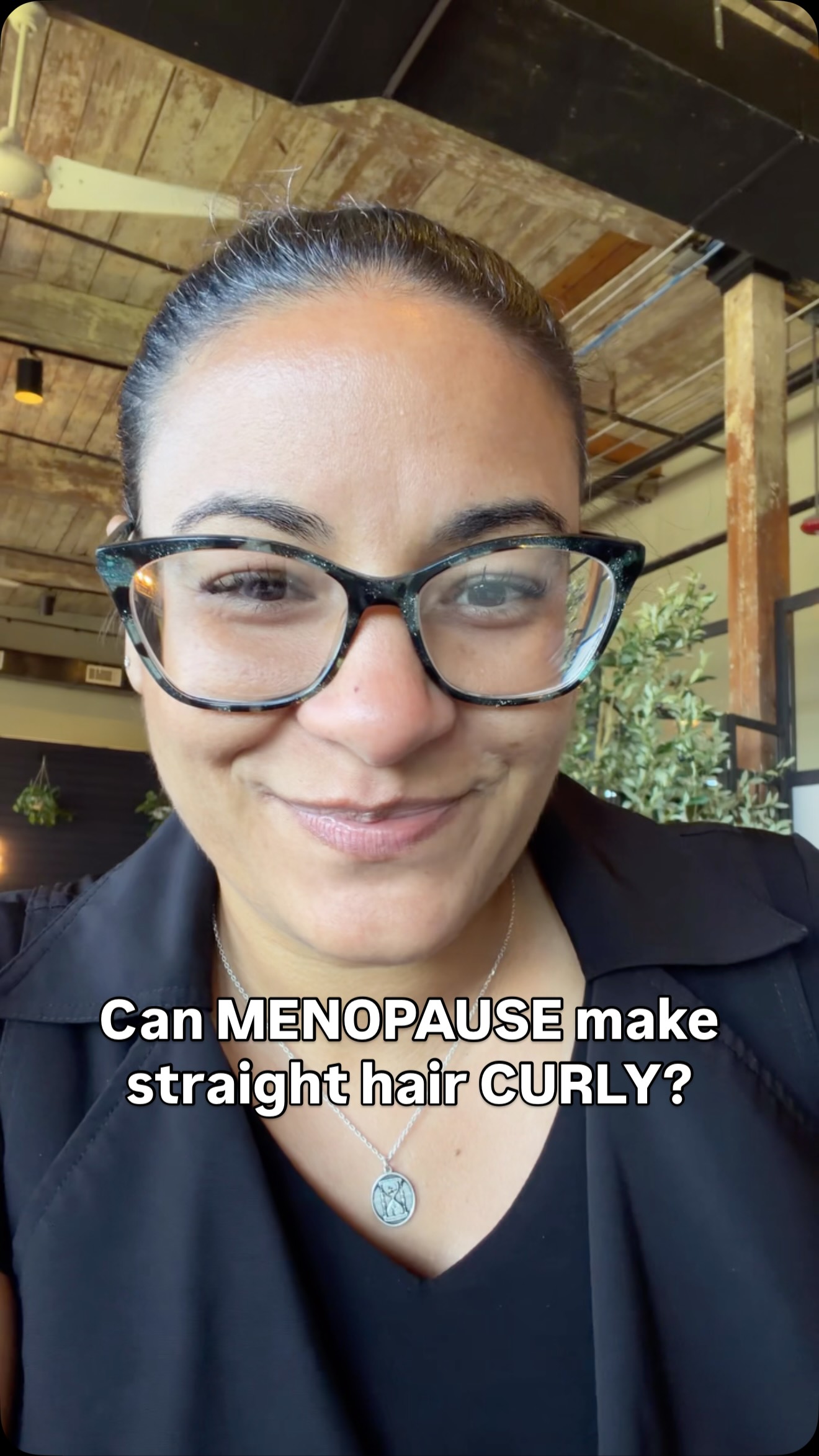 If you hit perimenopause and suddenly thought…
Whose hair is this?!
You’re not imagining it.
Hormonal changes during perimenopause and menopause can change the way your hair looks, feels, and behaves. And sometimes those changes are surprisingly dramatic.
I’ve seen people who had straight hair for most of their lives suddenly develop waves or curls during menopause. And importantly, that can happen without hair loss or thinning.
Hormones interact with the follicle itself, and follicle shape and curvature help determine the shape of the hair fiber it produces. Sebum production and characteristics of the hair fiber can change during this time too.
What we can’t do is neatly say, “Your estrogen dropped, therefore your follicle changed shape and now you’re curly.” There’s still a lot we don’t fully understand about exactly why some people experience such dramatic texture changes.
But if your hair suddenly seems to have developed an entirely new personality during perimenopause?
It may actually have. 😂
Hair Loss Awareness Month 🌱