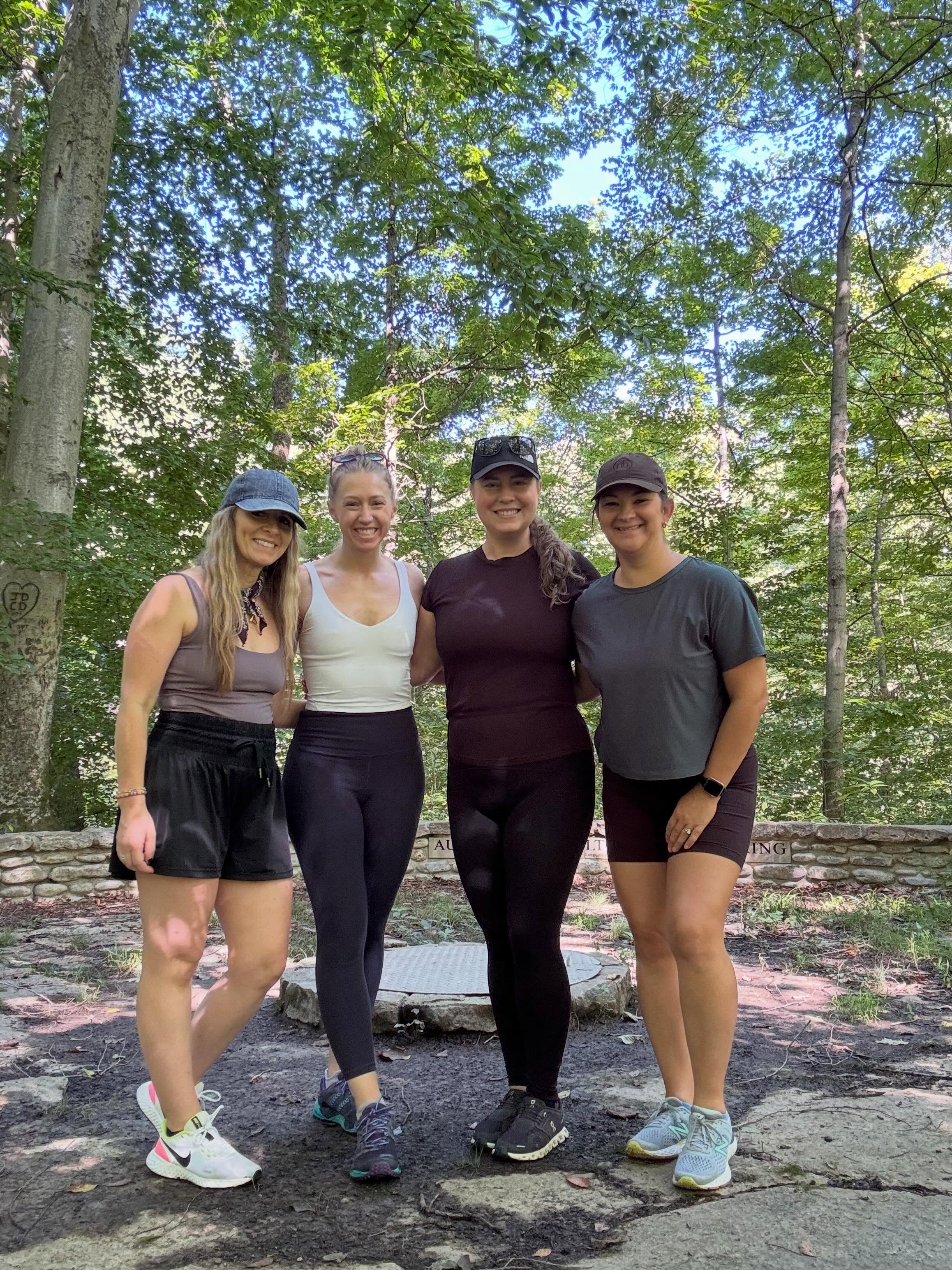 BEAUTIFUL day hiking at the California Nature Preserve with my loves @mnestheide @trishaznewman @rachelmartinimurphy 🌳 ☀️