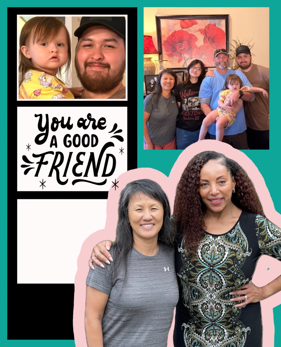Some friendships are simply built to last! 💕
One of my close friends surprised me with an impromptu visit—and she brought her beautiful family along! What a gift it was to laugh, reminisce, and pick up as though no time had passed.
We met as military spouses and lived on base together. We traveled together, raised our children together, supported each other through military life, and created enough memories to fill several books! Through changing duty stations, growing families, busy seasons, and many miles, our friendship has stood the test of time.
So much love to the entire Lister family! Your visit filled my heart and reminded me that true friendship doesn’t disappear with distance—it simply grows deeper. ❤️
Tag the friend who has walked through life with you!
#bestfriend #militaryspouses #militaryfamilies #friendshipgoals #friendsforlife