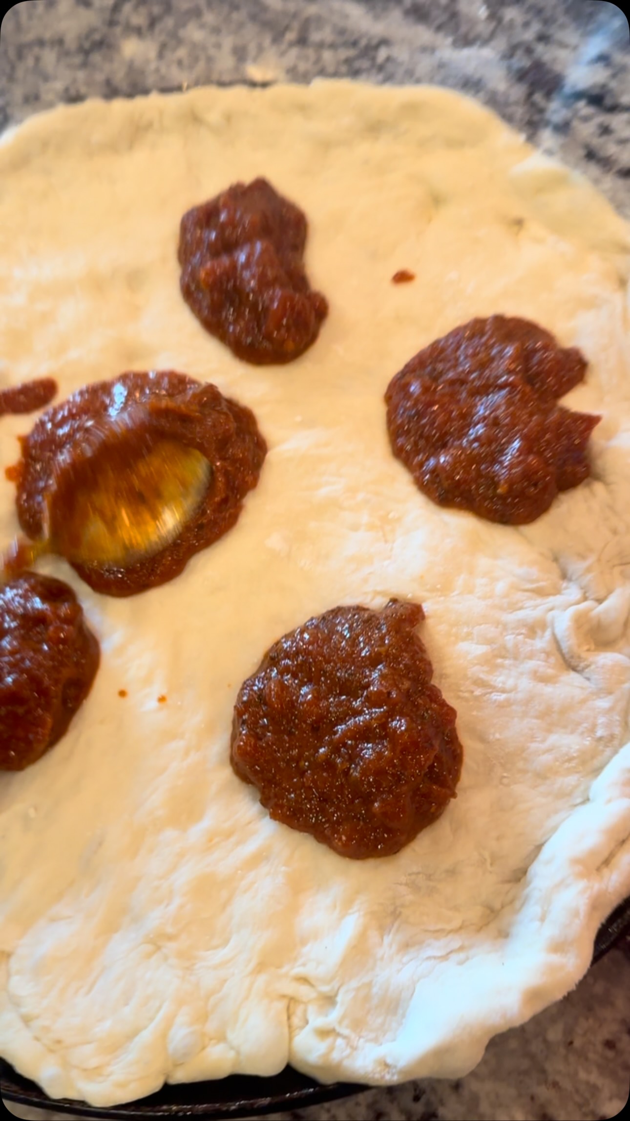 Dough from scratch. Sauce from scratch using our Butchers Blend. Then loaded up and into the oven.
But here’s the real question…
If you’re making homemade pizza, are you making the dough AND the sauce from scratch? Or is one of those getting store bought?
#triplesmoke #smokedspices #pizza #pizzalovers