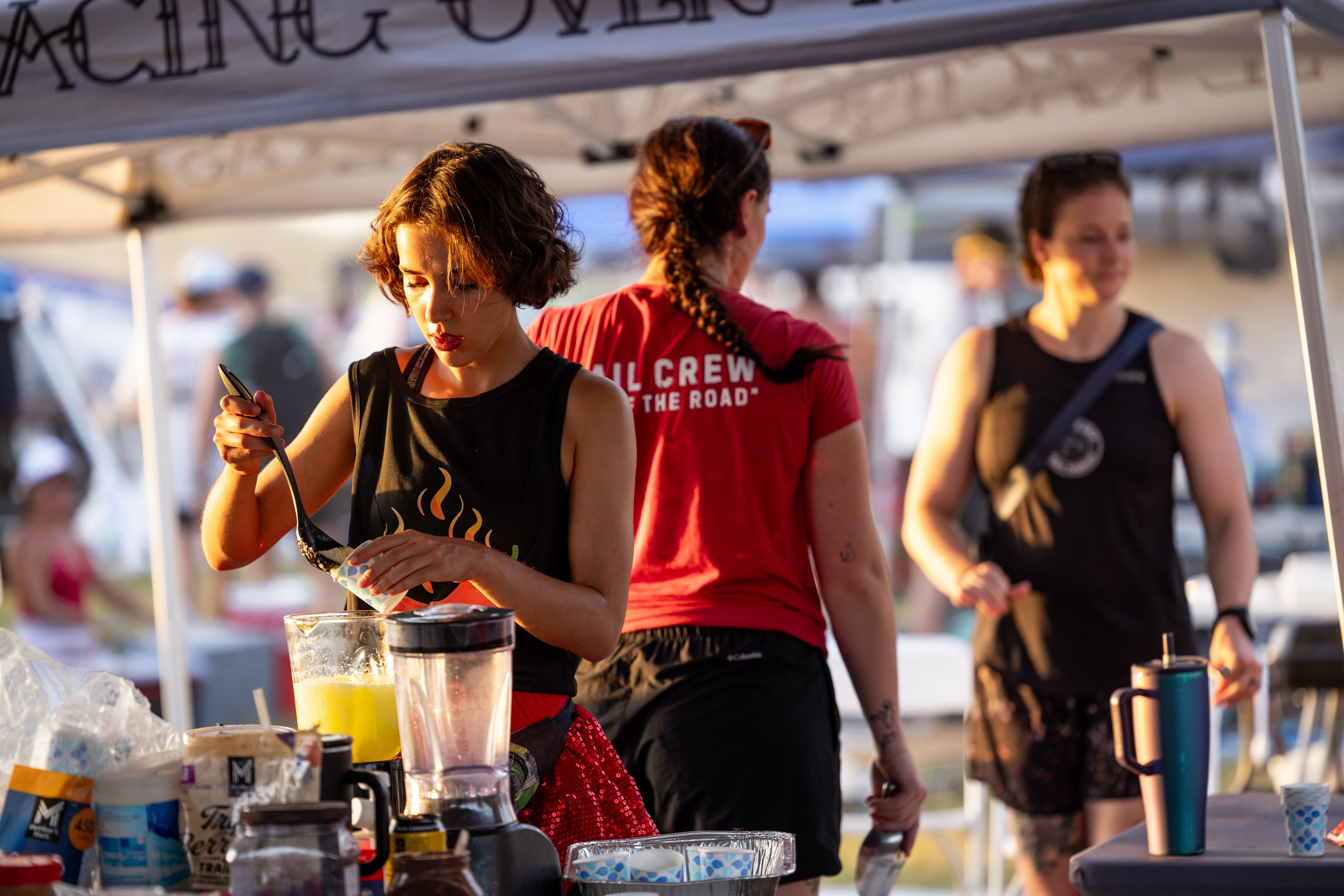 Volunteers.
We can’t say enough on how these incredible people are the glue to the trail running community! Packing ice bandanas, making famous Habanero gatoritas, grilling hot food all night long and keeping our runners encouraged - THANK YOU FOR ALL YOU DO!
27 hours in.
#habanerohundred #volunteers