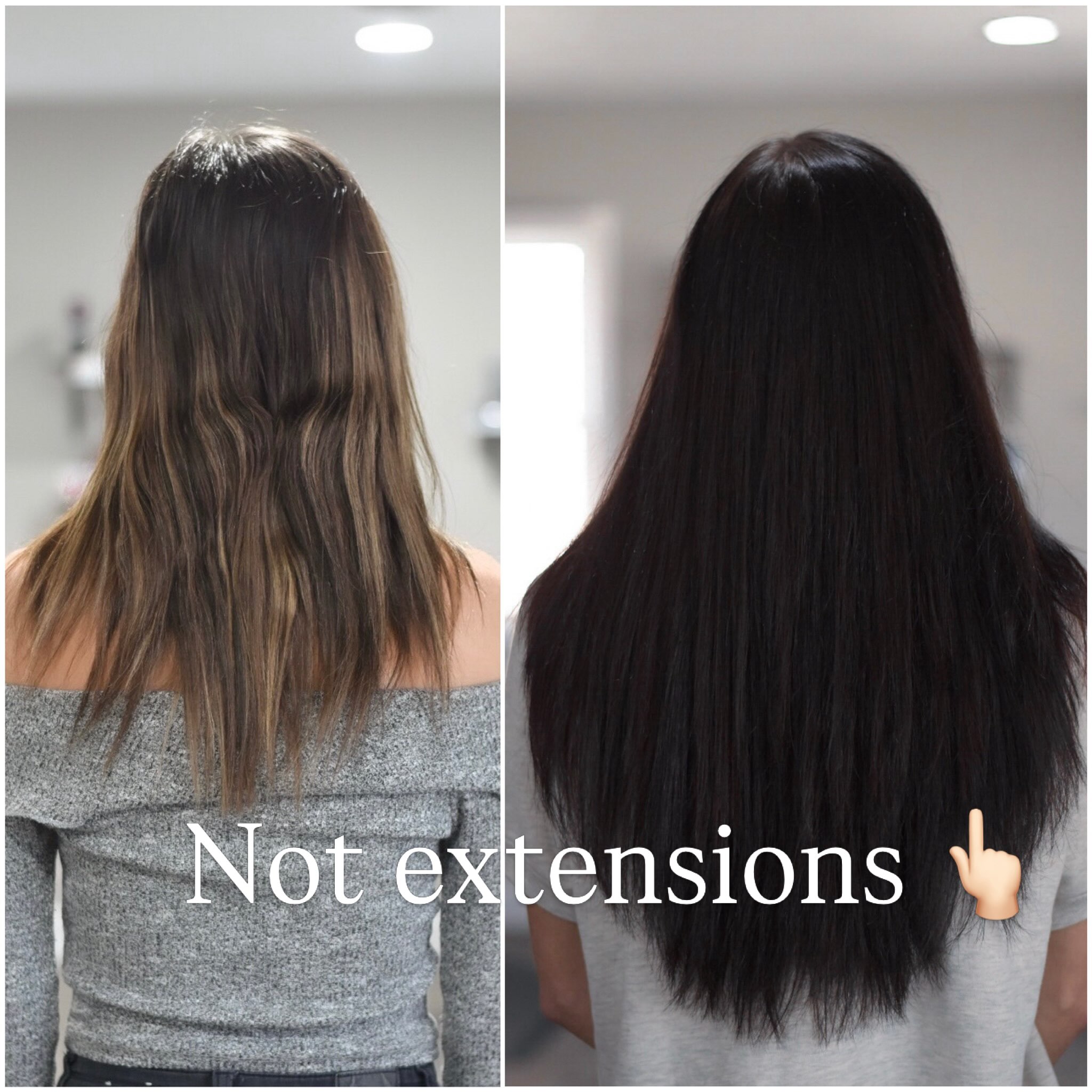 You might not know this…but..
There are NO extensions in these photos. They are all testimonies of natural hair growth over time while seeing me for their extensions
𝗡𝗼𝘁 𝗼𝗻𝗹𝘆 𝗱𝗼 𝗜 𝘄𝗮𝗻𝘁 𝘆𝗼𝘂𝗿 𝗲𝘅𝘁𝗲𝗻𝘀𝗶𝗼𝗻𝘀 𝘁𝗼 *𝗹𝗼𝗼𝗸* 𝗴𝗼𝗼𝗱 𝗳𝗼𝗿 𝘆𝗼𝘂..𝗯𝘂𝘁 𝗜 𝗮𝗹𝘀𝗼 𝘄𝗮𝗻𝘁 𝘁𝗵𝗲𝗺 𝘁𝗼 *𝗯𝗲* 𝗴𝗼𝗼𝗱 𝗳𝗼𝗿 𝘆𝗼𝘂.
If you’re my client, I keep track of your hair health/growth over time. I keep detailed notes and a record of photos to make sure your hair and scalp are remaining in good condition while wearing extensions. If anything looks suspicious..I tell you. (𝘖𝘧 𝘤𝘰𝘶𝘳𝘴𝘦 𝘪𝘧 𝘐 𝘦𝘷𝘦𝘳 𝘱𝘳𝘦𝘥𝘪𝘤𝘵 𝘵𝘩𝘢𝘵 𝘺𝘰𝘶𝘳 𝘩𝘢𝘪𝘳 𝘸𝘰𝘶𝘭𝘥𝘯’𝘵 𝘥𝘰 𝘸𝘦𝘭𝘭 𝘸𝘪𝘵𝘩 𝘦𝘹𝘵𝘦𝘯𝘴𝘪𝘰𝘯𝘴 𝘵𝘩𝘦𝘯 𝘐 𝘴𝘪𝘮𝘱𝘭𝘺 𝘥𝘰𝘯’𝘵 𝘱𝘶𝘵 𝘺𝘰𝘶 𝘪𝘯 𝘵𝘩𝘢𝘵 𝘴𝘪𝘵𝘶𝘢𝘵𝘪𝘰𝘯 𝘪𝘯 𝘵𝘩𝘦 𝘧𝘪𝘳𝘴𝘵 𝘱𝘭𝘢𝘤𝘦)
𝗜 𝗹𝗼𝘃𝗲 𝗲𝘅𝘁𝗲𝗻𝘀𝗶𝗼𝗻𝘀 𝗯𝗲𝗰𝗮𝘂𝘀𝗲 𝘁𝗵𝗲𝘆’𝗿𝗲 𝗮 “𝗾𝘂𝗶𝗰𝗸 𝗳𝗶𝘅” 𝗔𝗡𝗗 𝗮 𝗹𝗼𝗻𝗴 𝘁𝗲𝗿𝗺 𝘀𝗼𝗹𝘂𝘁𝗶𝗼𝗻 𝗮𝗹𝗹 𝗶𝗻 𝗼𝗻𝗲. They give you the instant length and fullness you desire, while also setting up your hair to look that great on its own over time.
For transparency sake, not 𝘦𝘷𝘦𝘳𝘺𝘰𝘯𝘦 will experience immense change in their natural hair. But at least you can know that your hair won’t be worse than when you started because of extensions! (𝘞𝘩𝘪𝘤𝘩 𝘶𝘯𝘧𝘰𝘳𝘵𝘶𝘯𝘢𝘵𝘦𝘭𝘺 𝘥𝘰𝘦𝘴 𝘩𝘢𝘱𝘱𝘦𝘯 𝘢 𝘭𝘰𝘵 𝘸𝘩𝘦𝘯 𝘵𝘩𝘦𝘺 𝘢𝘳𝘦 𝘯𝘰𝘵 𝘥𝘰𝘯𝘦 𝘣𝘺 𝘴𝘰𝘮𝘦𝘰𝘯𝘦 𝘸𝘩𝘰 𝘪𝘴 𝘪𝘯𝘴𝘵𝘢𝘭𝘭𝘪𝘯𝘨 𝘵𝘩𝘦𝘮 𝘸𝘪𝘵𝘩 𝘥𝘦𝘵𝘢𝘪𝘭𝘦𝘥 𝘤𝘢𝘳𝘦)
If you’re interested in extensions, my schedule is limited but I am usually able to accommodate one or two new clients per quarter. Wait times will vary by project, but simple transformations can usually be seen within a month!
Feel free to peek around my website for general info and pricing and to book a consultation!