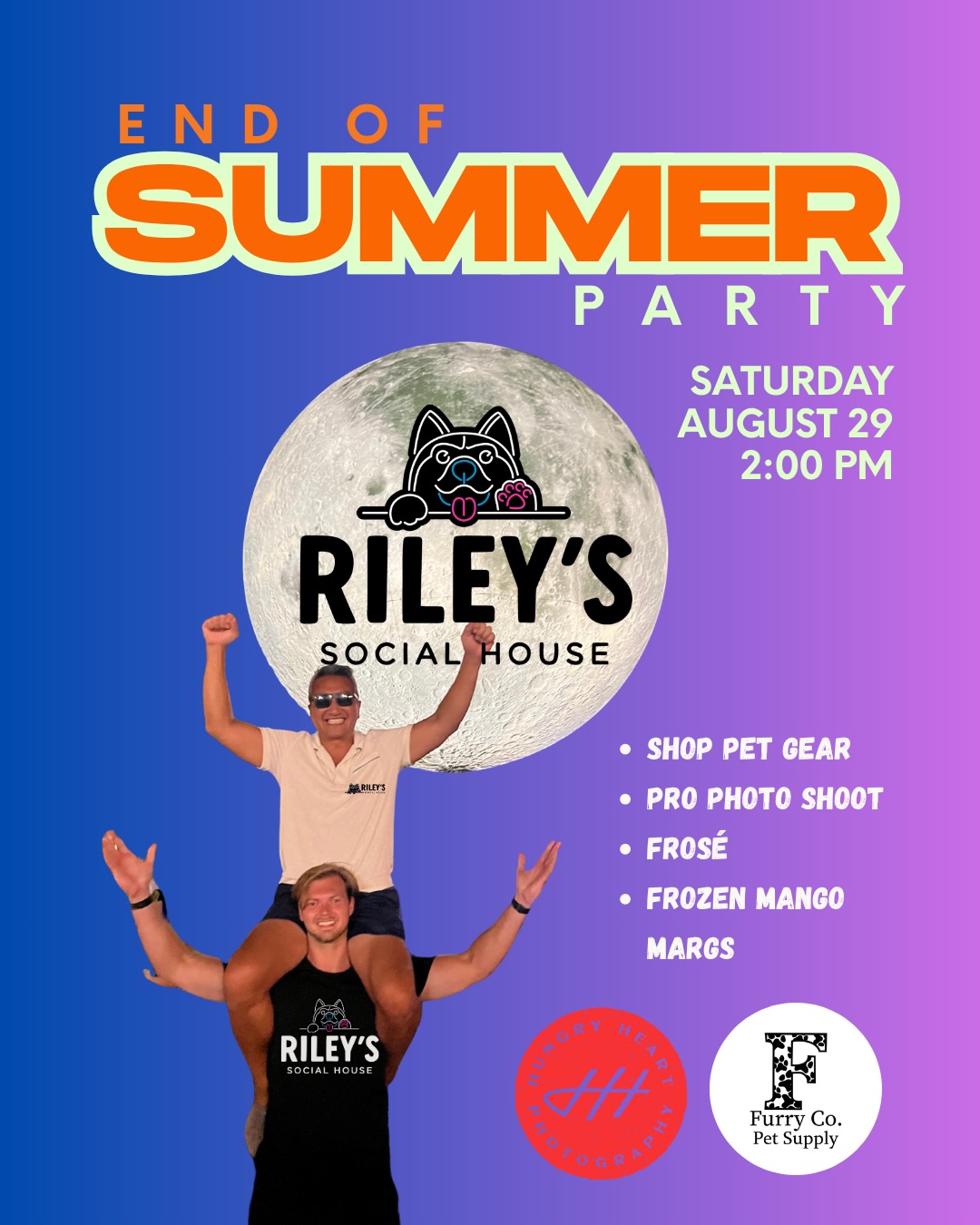 ⏩ Swipe to check out this week’s events!
WEDNESDAY
🧠 Trivia on the Patio
📌 Riley’s Bar + Burger
🍨 National Dog Day - FREE Frozen Treat
📍 Both Locs
SATURDAY
⛱️ End of Summer Party
📍 Riley’s Social House
#dogsofwisconsin #mkedogs #thirdwardmke #bayviewmke #nationaldogday