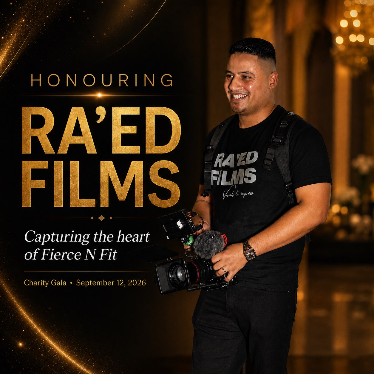 Behind every powerful story is someone who knows how to create it.
A huge thank you to Ra’ed Films @raed.films for capturing the heart of Fierce N Fit with so much creativity, care, and talent.
Ra’ed has a gift for telling the story behind the moment, and his videos from last year’s Charity Gala beautifully captured what our community is all about: confidence, inclusion, strength, and joy. @fiercenfitboxing
We’re so grateful to have him as part of our Fierce N Fit family.
Join us at this year’s Charity Gala on September 12, 2026.
Tickets: https://www.fiercenfitboxing.com/event-details/2026-charity-gala-for-champions-with-special-needs
#fiercenfitboxing #RaedFilms #CharityGala #SpecialNeedsBoxing #aplaceforall