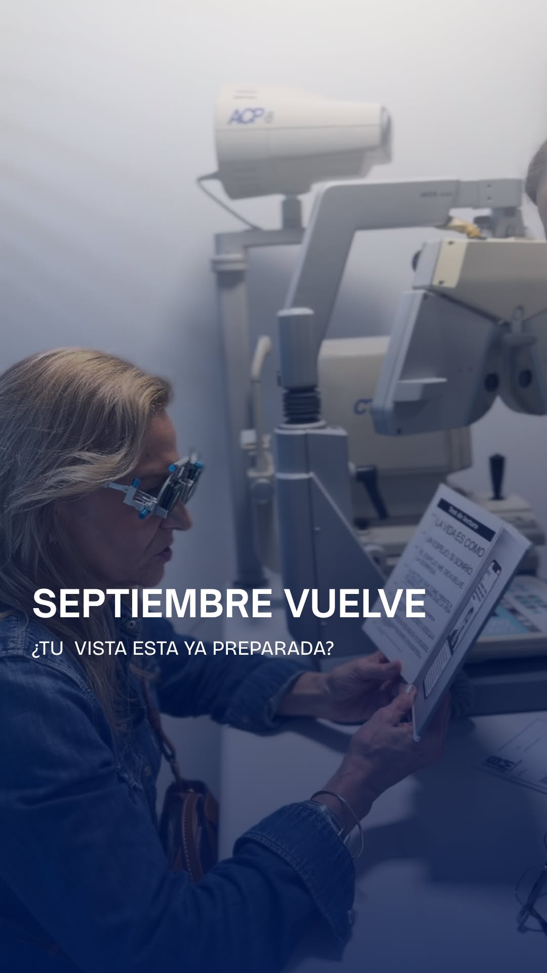 🍂 Septiembre esta ya aquí… ¿tu vista está preparada?
Vuelven el ordenador, las clases, el trabajo, el móvil y muchas horas delante de pantallas.
👀 Puede ser un buen momento para comprobar que tu visión también está preparada para la vuelta a la rutina.
Una revisión visual puede ayudarte a detectar cambios y comprobar si tu graduación sigue siendo la adecuada.
📍 Pide tu revisión visual en Óptica San Mateo.