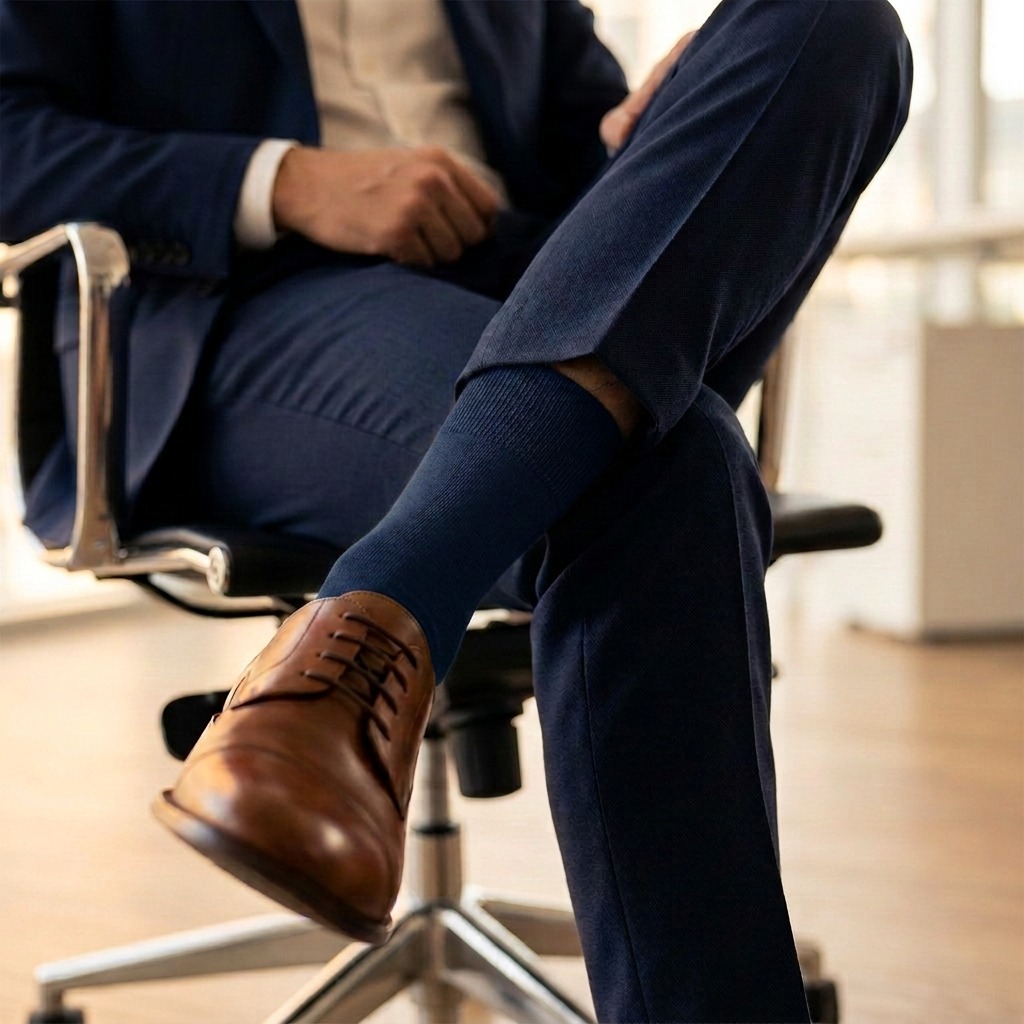 Du bureau au métro, de Paris au quotidien. La routine change de décor, le style reste le même. 👔
Découvrez City, la nouvelle chaussette pour homme de Doré Doré, nouveauté de la collection Printemps-Été 2026. Confectionnée en 100 % coton fil d'Écosse, elle offre une douceur exceptionnelle, une respirabilité optimale et une sensation de légèreté.
#dorédoré #backtowork#styledetails#fashionthings