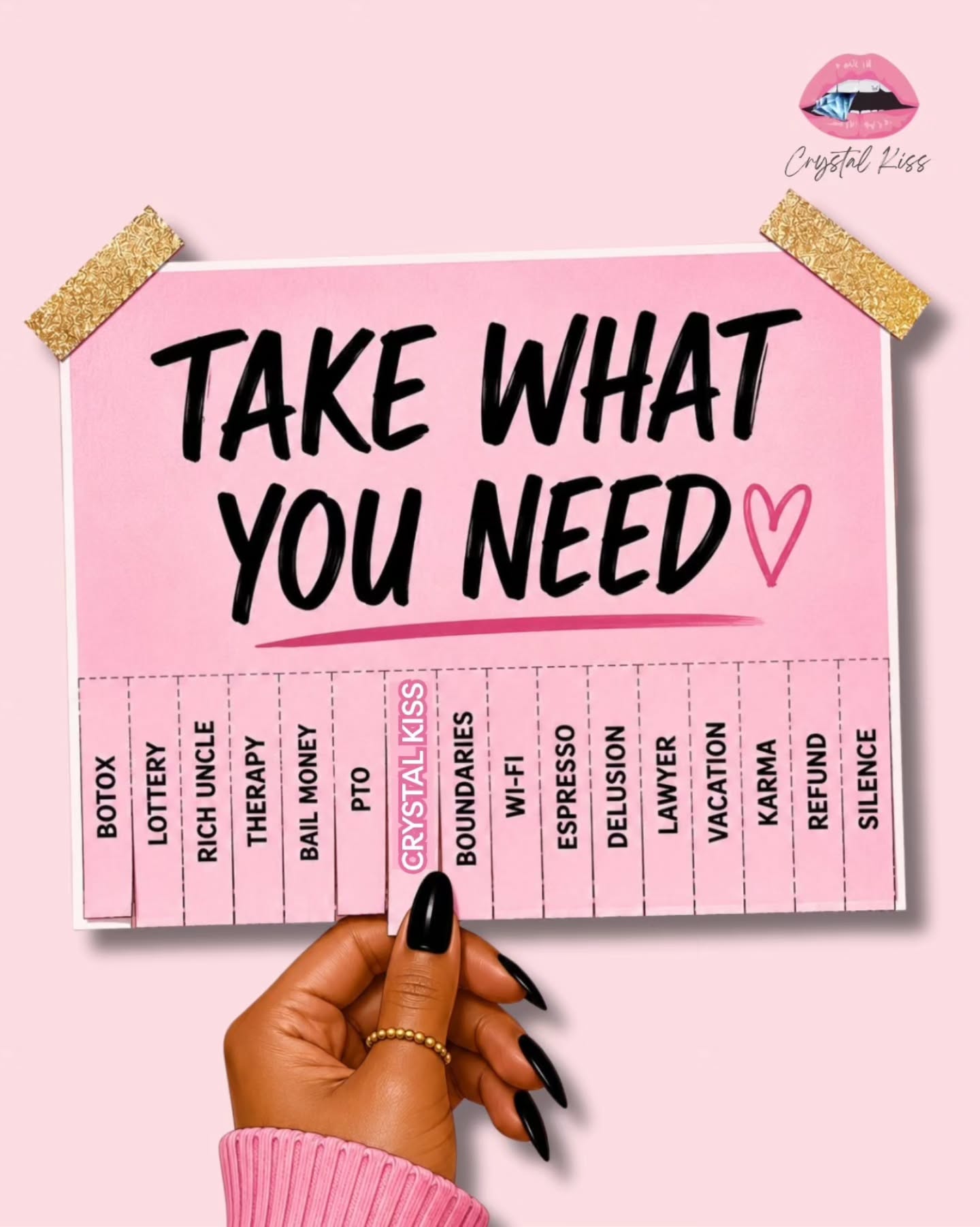 Take what you need, babe. We'll take care of your the smile upgrade.
π 2588A Yonge St, Suite #106 (2nd Floor), Toronto
π MonβFri, 9AMβ6PM EST
π§ crystalkiss.toronto@gmail.com
π www.crystalkiss.ca
#CrystalKissToothGems #toothJewelry #TeethWhitening #toothgemspecialist