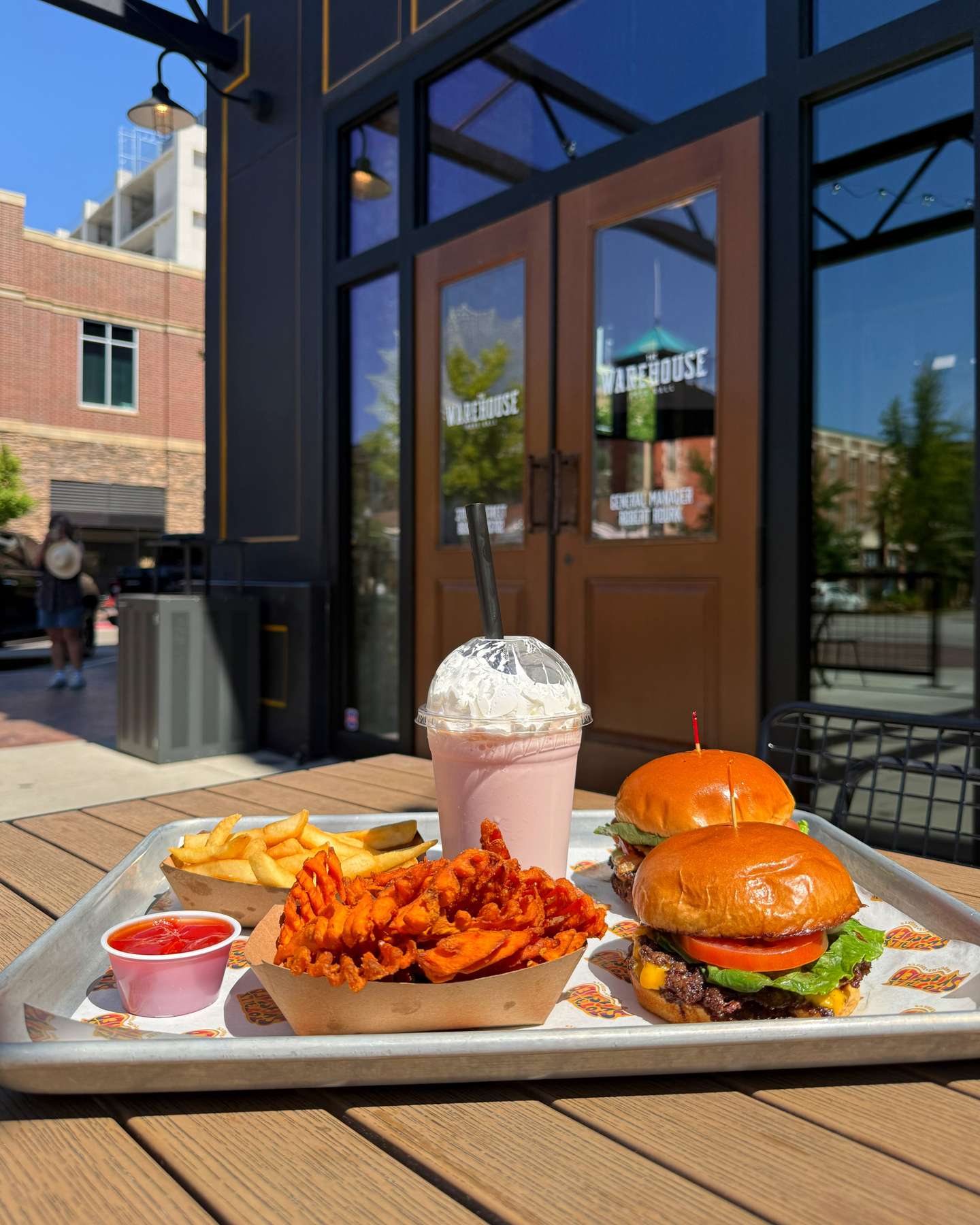 Lunch plans for today: Get the burger. Get the fries. Definitely get the shake.
Go all in at Totally Smashed.