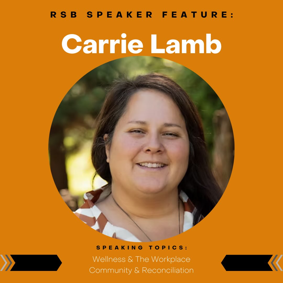 🔈 Speaker Feature: @gratefully_carrie 🌿
17 years in HR… Countless conversations that led her to one truth: people need space to actually be seen.
Now she coaches leaders, teams and individuals through an Indigenous, holistic lens; helping people find clarity, breakthrough and real self-discovery at work.
🌱 Indigenous talent advocate & leadership coach
✨17+ years in HR, including healthcare
🌱 Coaching rooted in lived Indigenous experience
✨ Board member, Vancouver Native Housing Society
Carrie doesn’t just coach performance. She coaches people.
Book her for your next leadership session ⬇️
🔗 in bio!
#rsbvoices #reconciliation #leadershipcoaching #workplacewellness
