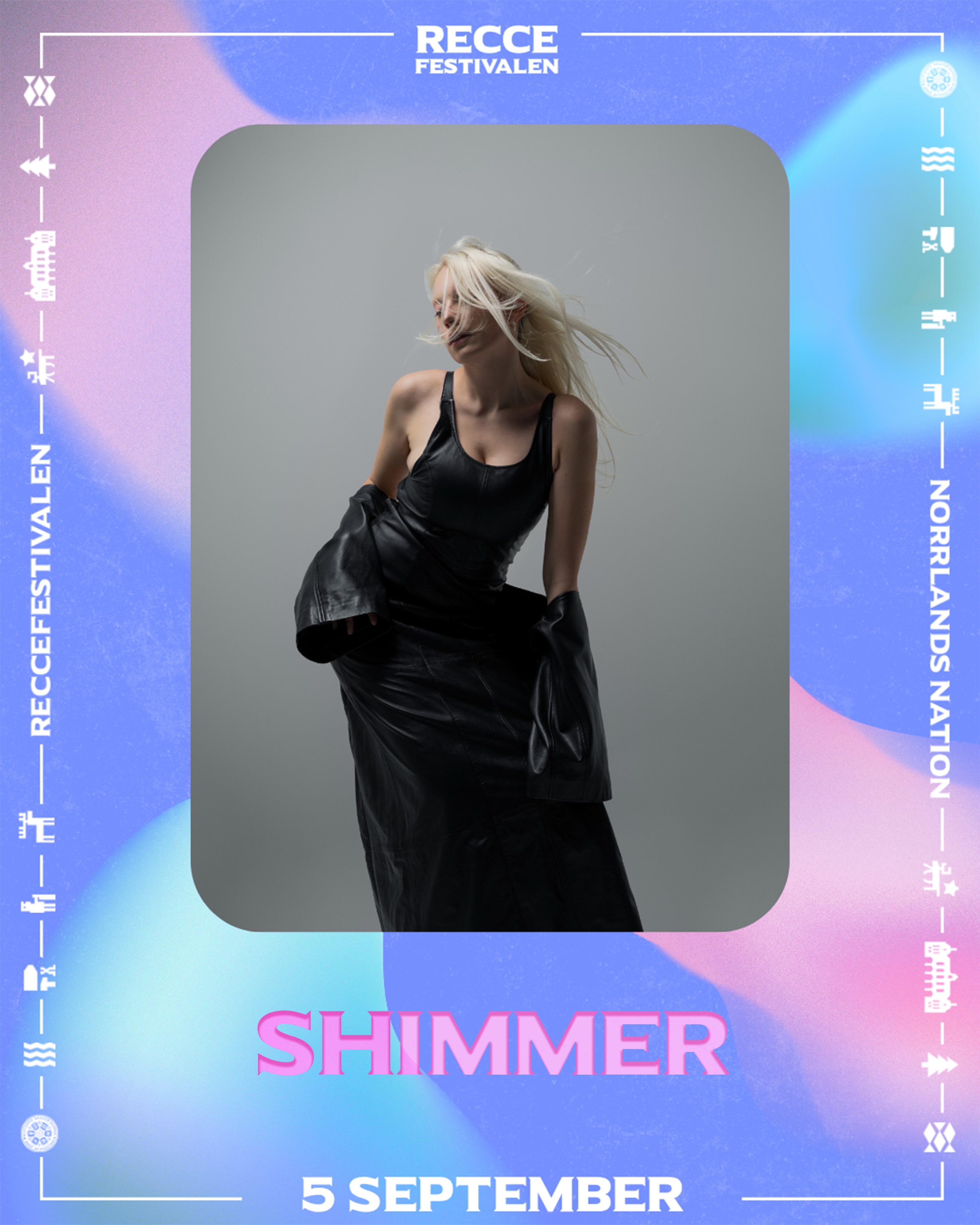 Norrlands nation kan med glädje presentera RecceFestivalens nästa liveakt: Shimmer!
⭐SHIMMER ⭐
Shimmer är en oberoende artist med hemmaplan i Stockholm. Hon är en energisk popartist som strävar efter att återuppliva essensen av det svenska EDM-arvet och återföra dansmusikens magi.
När: Lördag 5 september, 23:00
Var: Discot, Norrlands nation
ID och nationskort krävs.
⭐Varmt välkomna!⭐
___
Norrlands nation can proudly present RecceFestivalen's next live act: Shimmer!
⭐️SHIMMER⭐️
Shimmer is an independent artist based in Stockholm. She is an energetic pop girl who seeks out to revive the essence of swedish EDM heritage and bring back the magic of dance music.
When: Saturday, September 5, 23:00
Where: Discot, Norrlands Nation
ID and nation card required.
⭐Welcome!⭐