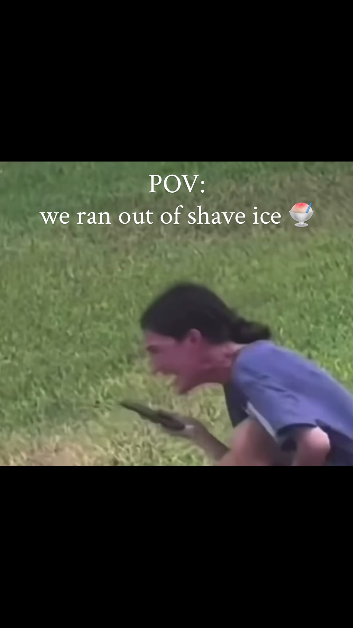 Just jokes😂 we’ll never run out!
Come visit us 12PM-6PM starting September 1st!
Kuilima farm 📍
#fyp #funny #shaveice #work #meme