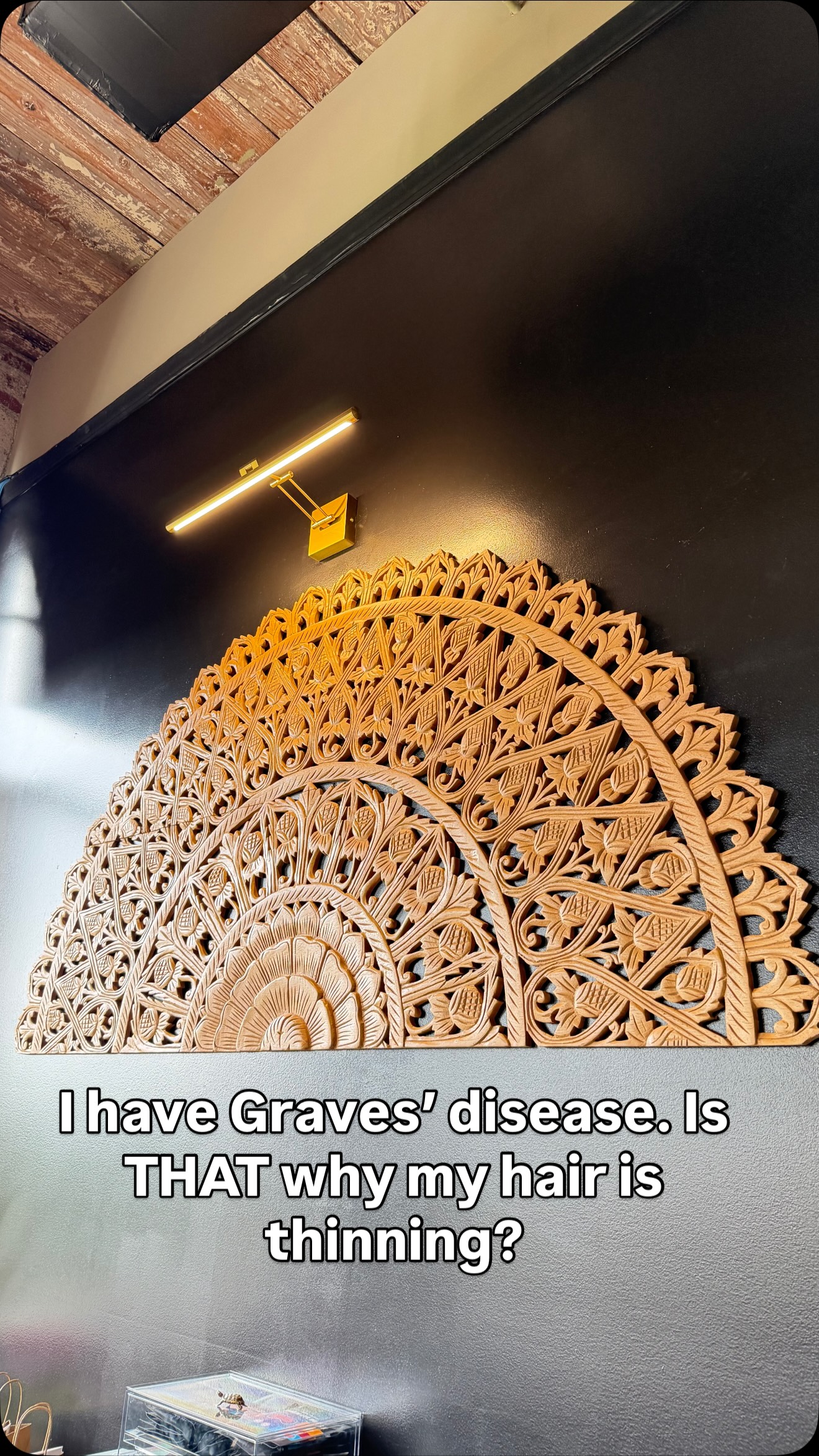 When you already have a diagnosis like Graves’ disease, it’s really easy for every new symptom to get filed under the same explanation.
And yes, thyroid function absolutely matters to your hair.
Changes in thyroid hormones can disrupt the hair cycle and contribute to increased shedding and changes in density.
But that doesn’t mean every case of progressive thinning in someone with Graves’ disease is just thyroid-related hair loss.
Especially when there are other clues.
If your scalp is chronically itchy, flaky, burning, tender, or inflamed, I want to know why.
And if the hair is progressively getting thinner rather than experiencing a temporary shed, I want to look at the pattern of loss too.
You can have thyroid-related shedding AND an inflammatory scalp condition. Or genetic thinning. Or nutritional factors. Or something else entirely.
Sometimes more than one thing is happening at the same time.
Your existing diagnosis is an important piece of the puzzle. It just shouldn’t stop us from looking for the rest of the pieces. 🌱
Hair Loss Awareness Month