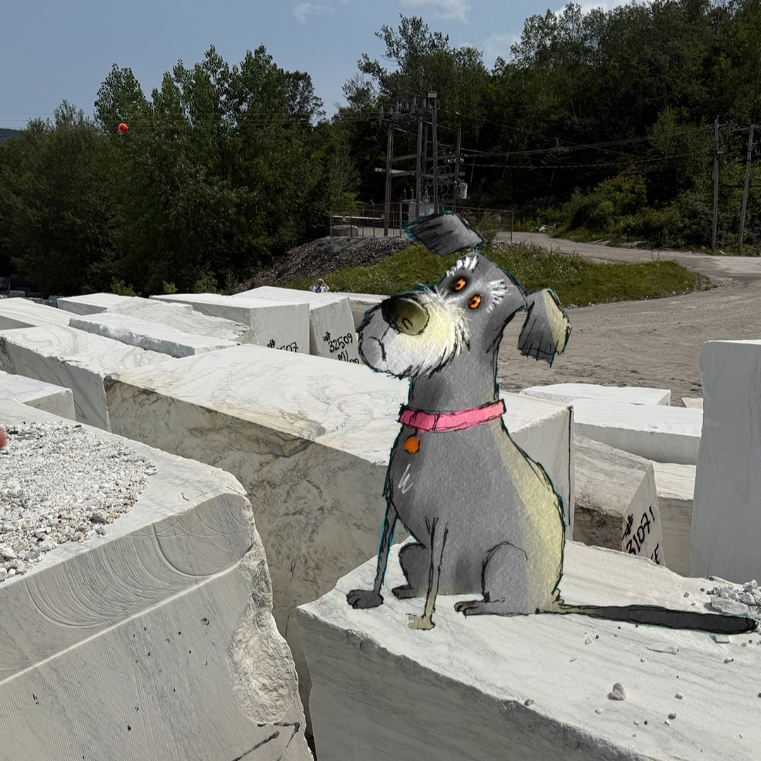"Grizzly discovered the marble quarry in Vermont. He sat very still and thought very big thoughts. 🐾
Grizzly's Birthday Miracle — link in bio."
#grizzlysbirthdaymiracle #nowonamazon #amazonfind #amazonbooks #childrensbook #kidlit #picturebook #newchildrensbook #booksforkids #storytime #bedtimereading #birthdaybook #indieauthor #debutauthor #lesliebeing #jasondoll #animationdog #dogsofinstagram #doglover #dogbook #birthdaygift #giftsforkids #backtoschool #teachersofinstagram #librariesofinstagram #bookstagram