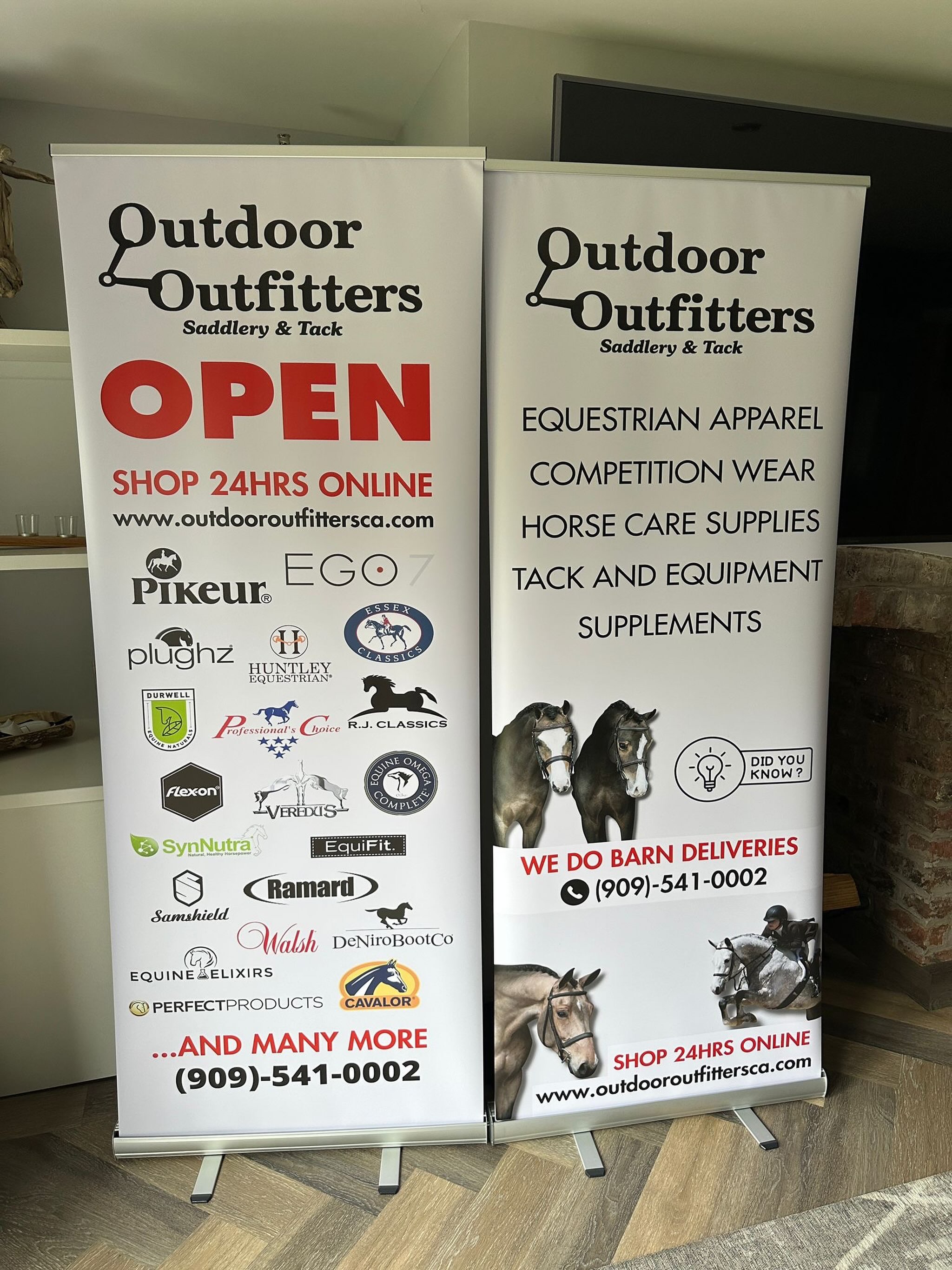 New banners and new promo โจ coming SOON ๐
Outdoor Outfitters is your one stop shop for equestrian apparel, tack, and horse care supplies. And we are now available 24 hours a day online! ๐ป
#horsegirls #equestrians #socal #shopping