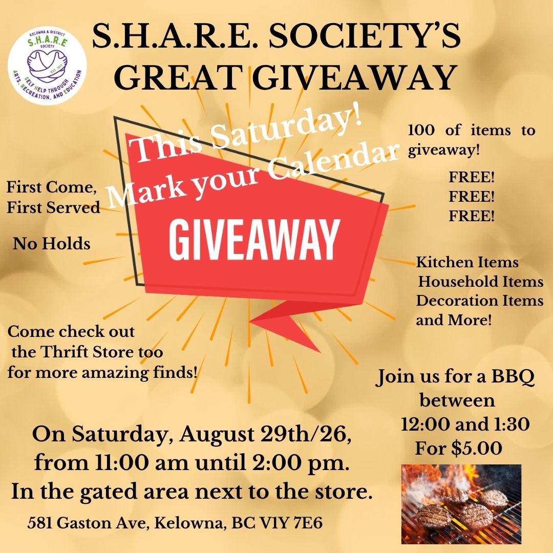 This Saturday! One day only!