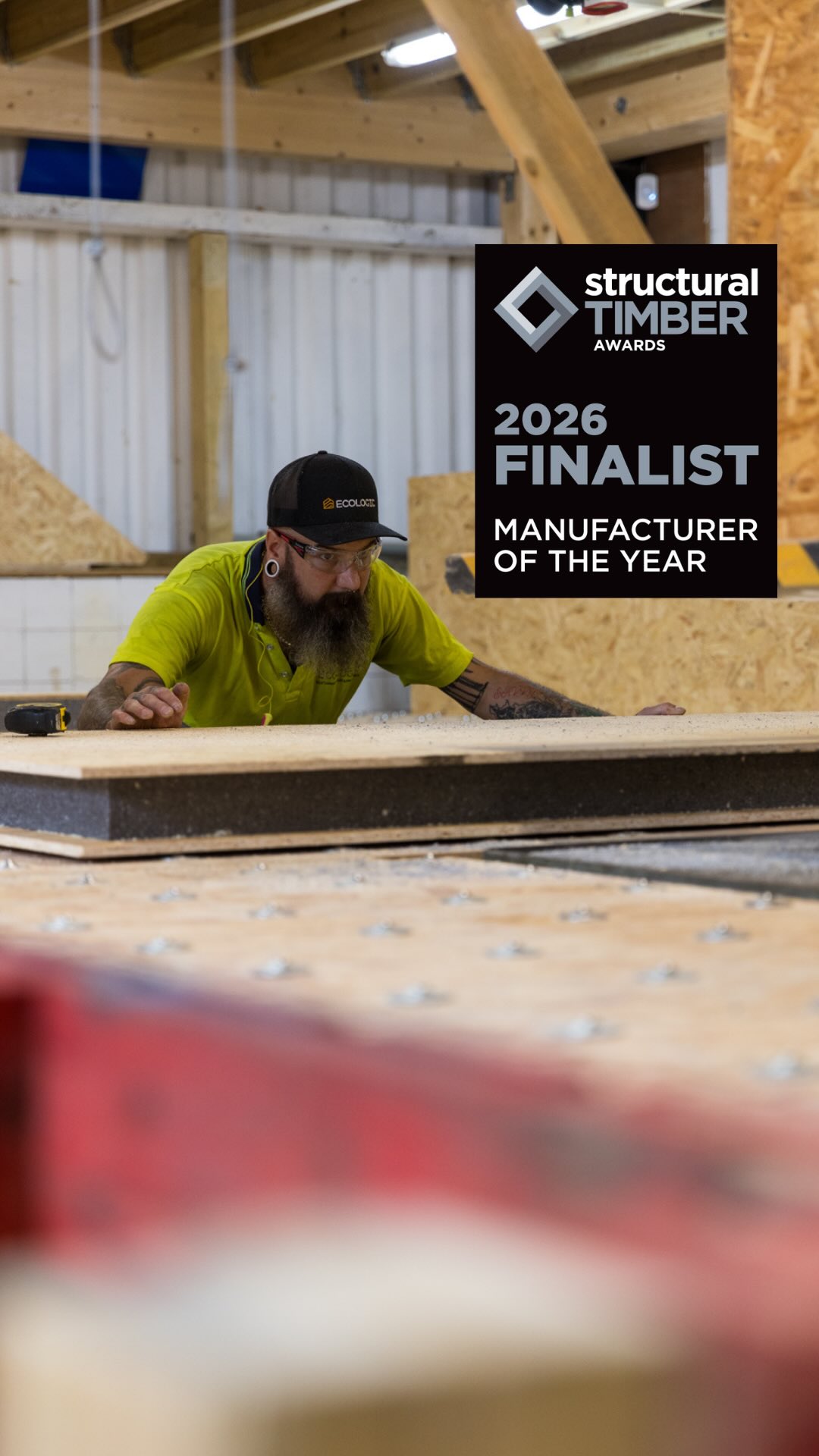 We’ve been shortlisted! 🎉
We’re incredibly proud to announce that Ecologic SIPs has been shortlisted for Manufacturer of the Year at the 2026 Structural Timber Awards.
For us, this recognition is all about the team behind what we do. Every SIP structure starts here in our New Forest workshop, with a huge amount of skill, precision, and attention to detail going into every panel before it ever reaches site.
To have our manufacturing recognised amongst the best in the structural timber industry is something the whole team can be really proud of.
The winners will be announced at the Structural Timber Awards on 7 October 2026 at the National Conference Centre in Birmingham.
Fingers crossed for October! 🤞
#structuraltimberawards #sips #timberconstruction #manufacturing #construction