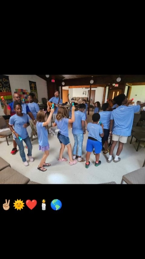 Thank you Pastor Constance for these wonderful photos of the Peacemakers Summer Day Camp! Thank you to Pastor Matt and Aubrey for having the vision and implementing it along with everyone who volunteered or contributed in any way. ✌🏼🌞❤️🕯️🌎