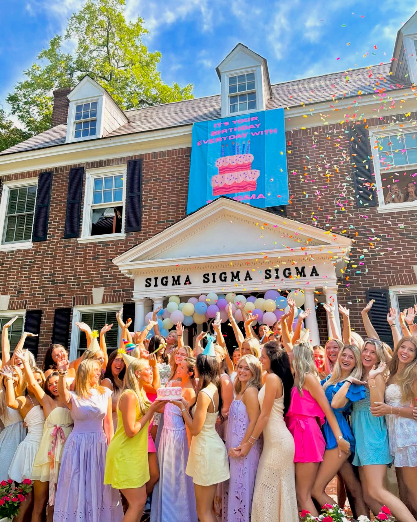 Kinda chic to GO GREEK! 💜 Our Sigmas are so excited to welcome new sisters home! Tag a sister who's counting down the days until BID DAY!