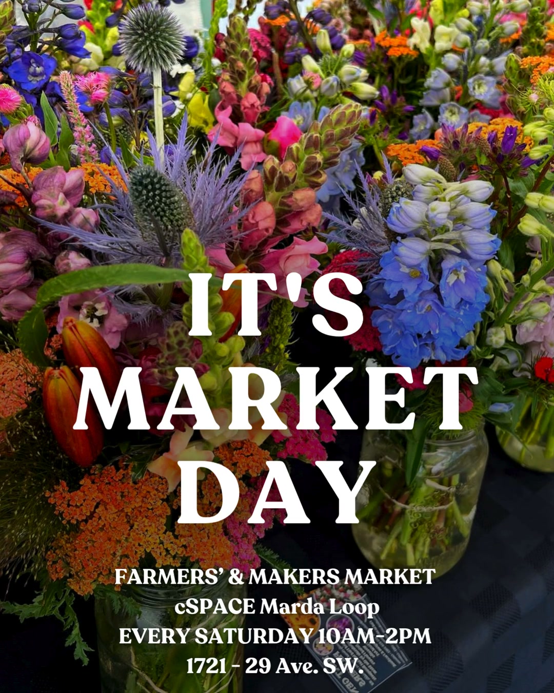 Skip the fluorescent lights and grocery store lines today.
The Farmers' & Makers Market at cSPACE Marda Loop is open and fully stocked with seasonal produce, artisan eats, and unique local creations. Whether you're here for your weekly grocery run or just a leisurely morning stroll with a warm drink, we’ve got a spot saved for you.
Come support your neighbourhood growers and makers—we're here until 2:00 PM!
Don't forget your "Friend of the Market" Card #fom #freindofthemarket
📍 Farmers' & Makers Market at cSPACE Marda Loop
⏰ 10:00 AM – 2:00 PM
#farmersmakersmarket #YYCLocal #MardaLoopCalgary #WeekendVibesYYC #calgarycrafts #buycanadian #buycanadian🇨🇦
@cspace.mardaloop