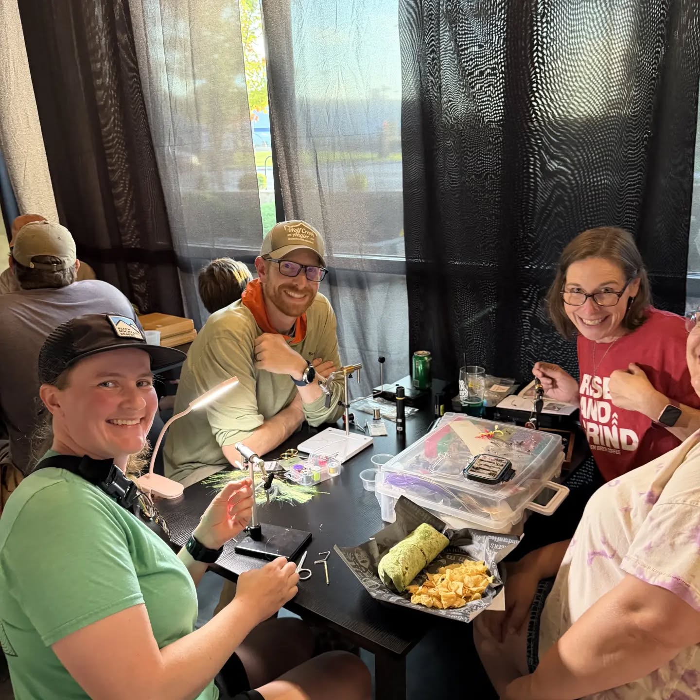 Thanks, 6ix Brewhouse, for hosting one of our Fly Tying Socials! We had a great time!
