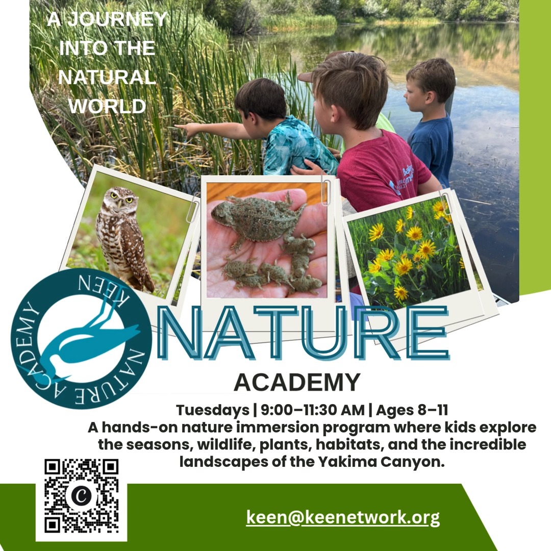 KEEN Nature Academy — Tuesdays | Ages 8–11
Explore the seasons, discover local plants and wildlife, and build a deeper connection to nature. https://www.keen-ycic.org/keen-nature-academy