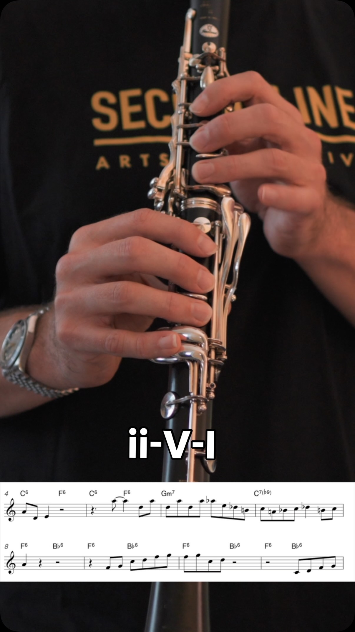 Sonny Rollins ii-V-I on clarinet. Wonderful, Wonderful!
⭐️Join my Improvisation 101 Course⭐️
www.jazzclarinetacademy.com
#clarinet #saxophone #music #band #jazz @legerereeds @silversteinworks