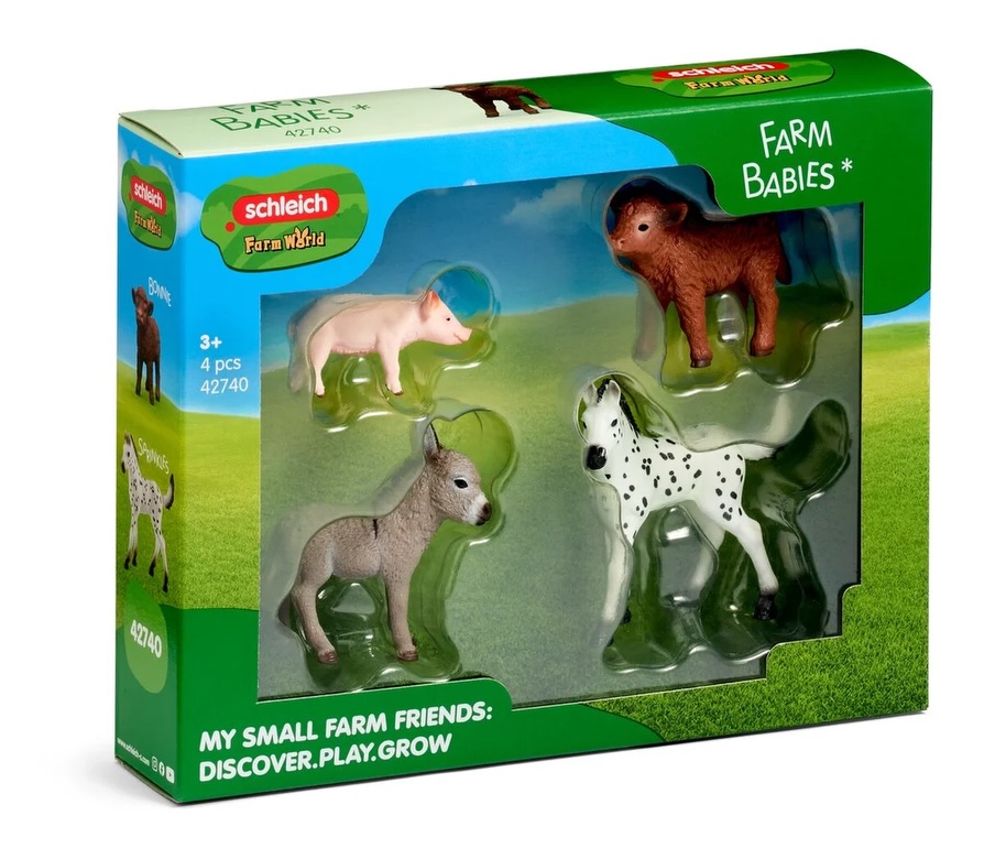 Набір Дитинчата ферми Schleich. Ціна 1070 грн #набори_animals_svit #ферма_animals_svit #schleich_animals_svit #фігурки #іграшки