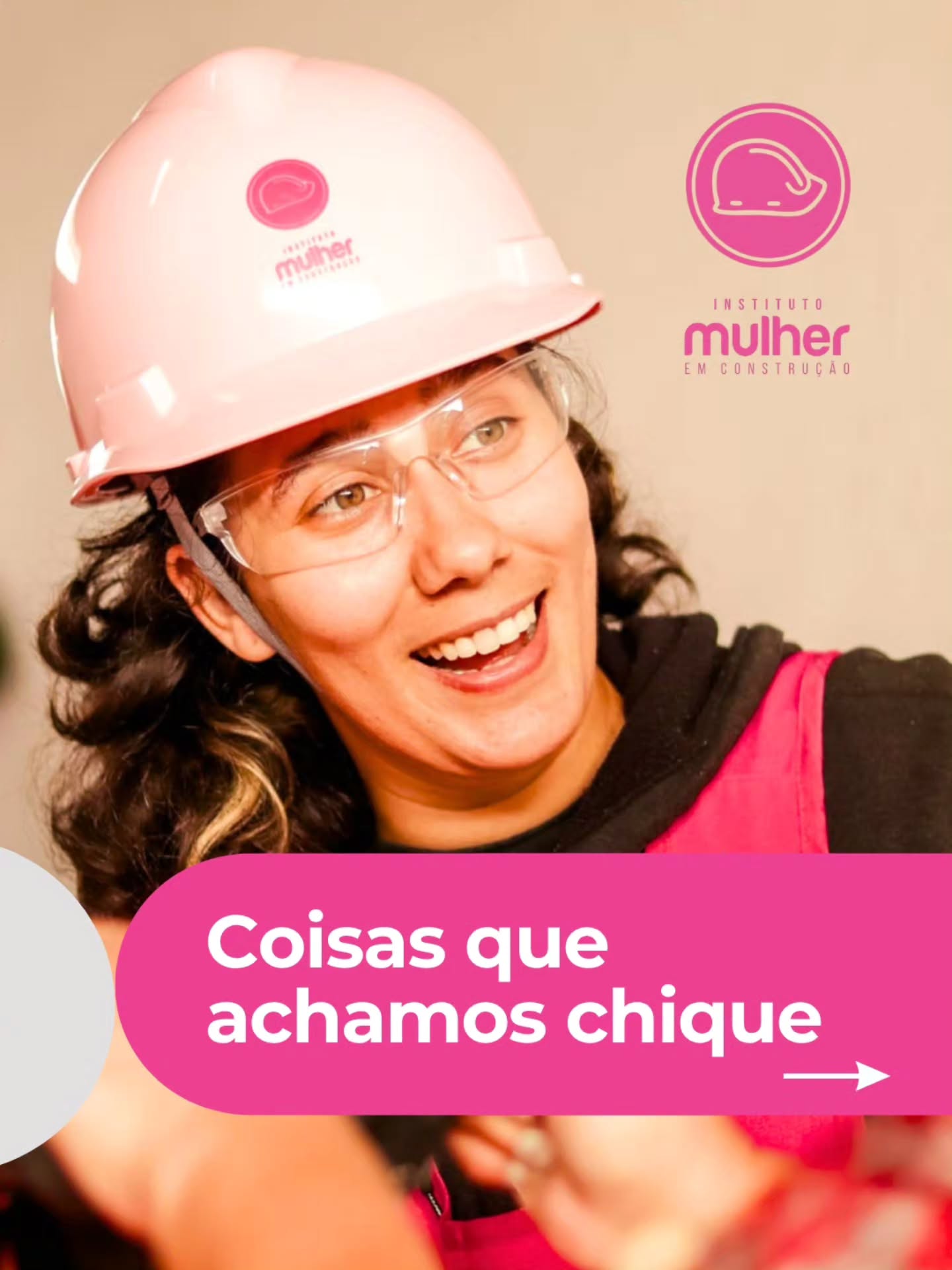 Entramos na trend “coisas que achamos chique” e, claro, fizemos a nossa versão. 👷♀️🩷
E sabe o que a gente acha ainda mais chique? Empresas que apoiam a nossa causa e ajudam a abrir mais oportunidades para mulheres na construção civil.
Vamos convidar empresas para serem chiques com a gente!
#MulherEmConstrução #coisasqueachamoschique #ConstruçãoCivil
