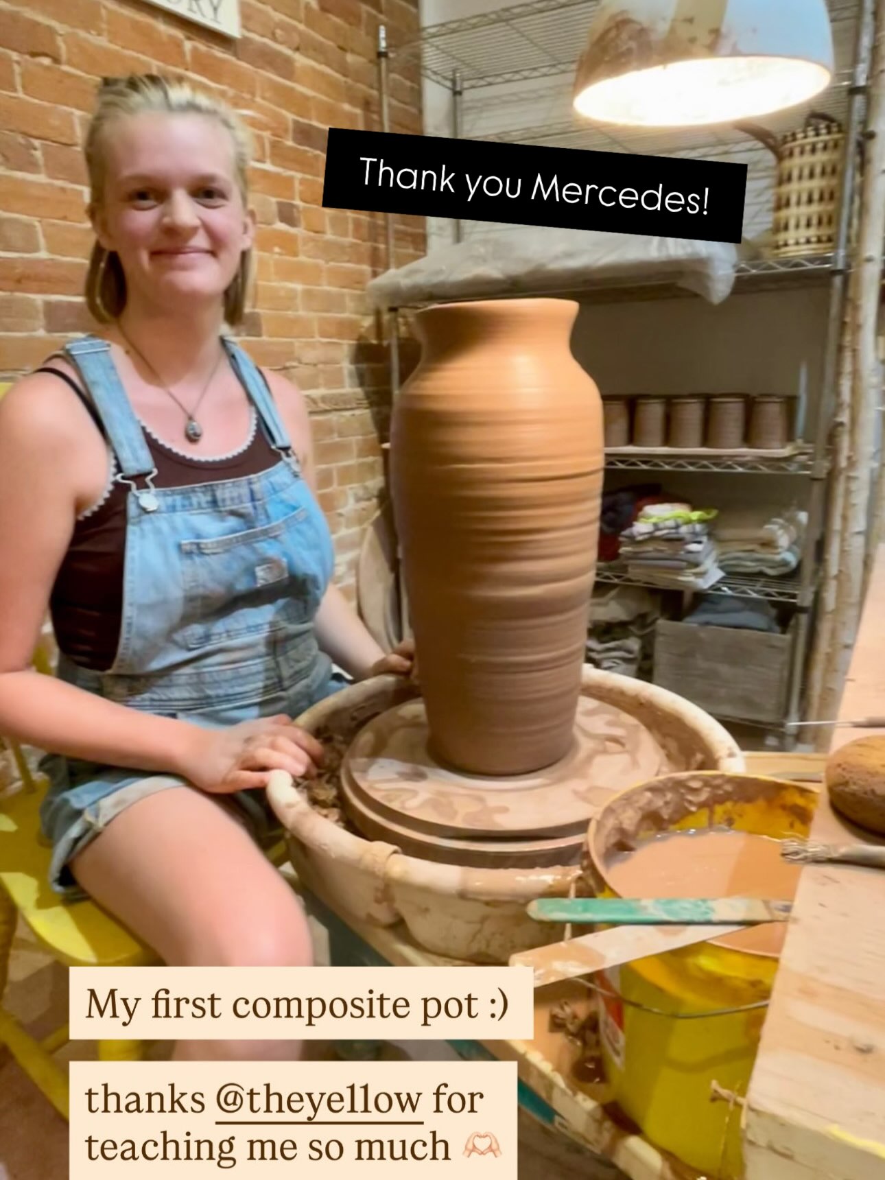 As summer winds down, we’re feeling all the feels at the studio. 🌻💛
First, a very big thank you and good luck to our wonderful Mercedes who has spent the past year with us as a Potter’s Apprentice. It has been such a joy watching you grow, learn, create, and become the amazing potter and person you are. Now you’re heading into your next adventure — motherhood! 🥹❤️
Congratulations, Mercedes. We’re so excited for you and can’t wait to see where this next chapter takes you. You’ll always be part of the Ye11ow family. 💛
We also want to give a huge shoutout to Grace, who joined us this summer as our studio all-rounder and general do-all-the-things superstar. From helping around the studio to jumping in wherever she was needed, Grace brought so much energy and fun to our days.
And if you didn’t already know… Grace is also a hockey player at Penn State and has most recently represented Team Canada! 🇨🇦🏒 We are ridiculously proud of her and will be cheering her on as she heads back to school and into another season of studying, hockey, and games. Go Grace! 💪💛
And finally, we’re so excited to welcome Amy to the studio this September as our newest Potter’s Apprentice! 🏺✨
Amy and her husband, Charlie, are making the move from Montreal to Picton, and we’re thrilled that they’ve chosen our little community as their new home. We can’t wait to introduce you to her and watch her find her feet (and her clay-covered hands!) around the studio.
So here’s to summer friendships, new adventures, big life changes, and fresh starts.
Thank you, Mercedes. Thank you, Grace. Welcome, Amy.
We’re pretty lucky to have such wonderful humans making their way through our little studio. 💛
#theye11owstudio #ye11owstudio #pictonontario #potterystudio #madeincanada