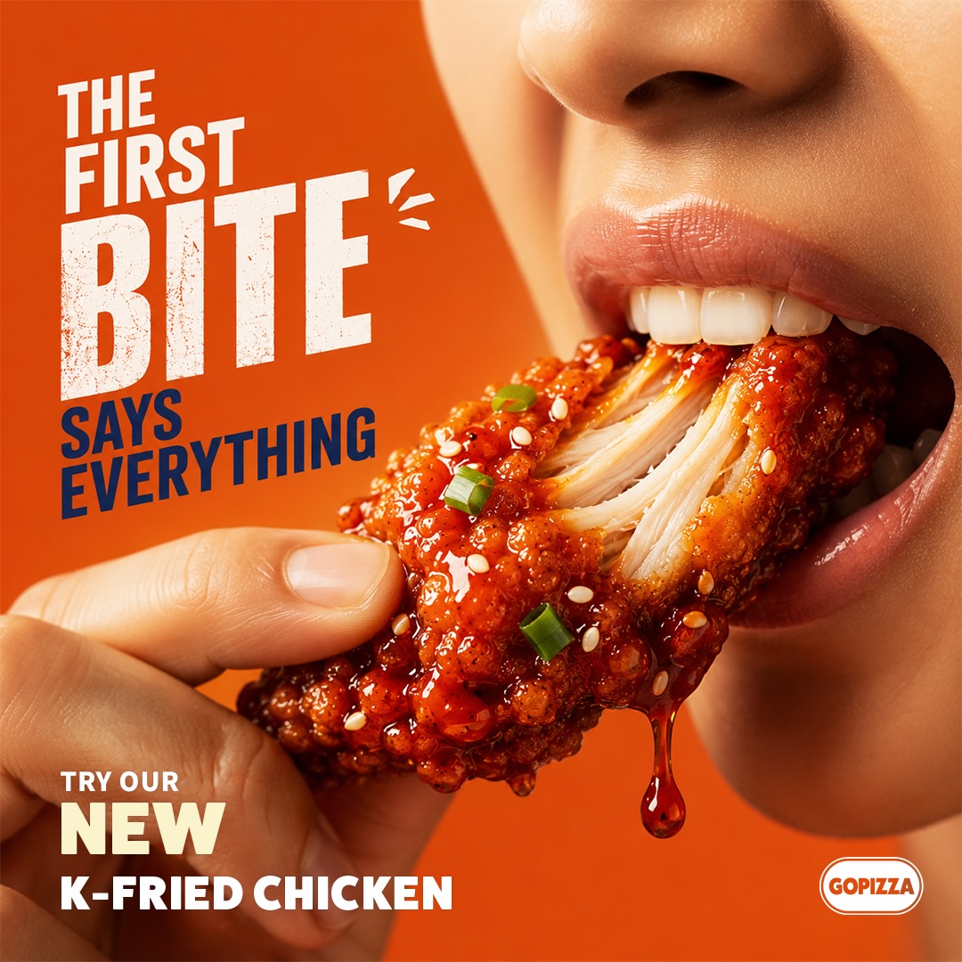 Warning: One bite won’t be enough.
#kfriedchicken #koreanchicken #crispycravings #chickenlovers #gopizza