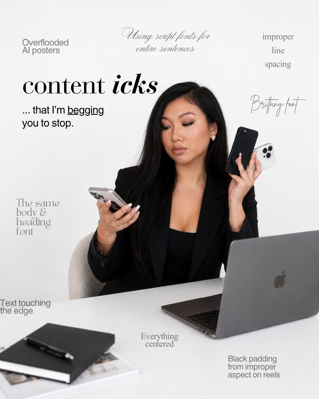 Yes, we’re judging. 👀 And your perspective clients probably are too.
Don’t sleep on your digital presence because first impressions count!
Your content is often the first introduction someone has to your business, so make it a good one.
Ready to elevate your online presence? Tap the link in bio to work with us.
#SocialMediaManagement #SocialMediaMarketing #ContentCreation #InstagramMarketing #DigitalMarketingAgency