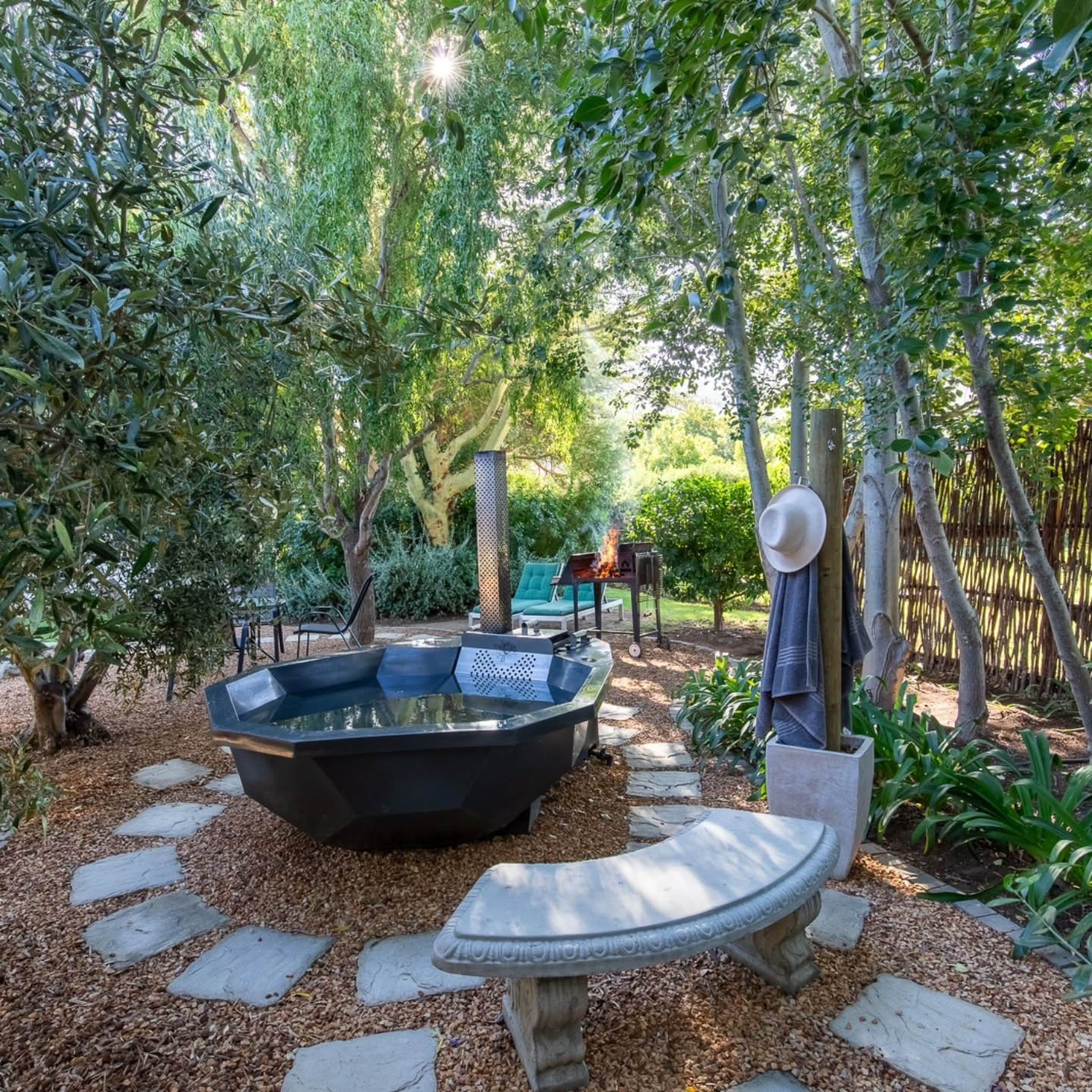 And then there’s the part we really should warn you about… 😜
You may arrive at the Farm Cottage with plans to explore Montagu…...
....but then you discover the hot tub. 🛁🌿
And the garden.
And the fire.
And the shade of the trees.
Suddenly, doing absolutely nothing sounds like a very good idea.
Welcome to farm-stay mode. 🤎
#FarmStay #Montagu #KleinKaroo #FarmCottage #KleinNektar