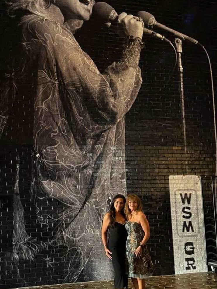 Grand Ole Opry 2024! Blessed to have had my picture taken under the big wall of Dolly!🦋 #DollyParton #DollyForever #WeLoveYouDolly