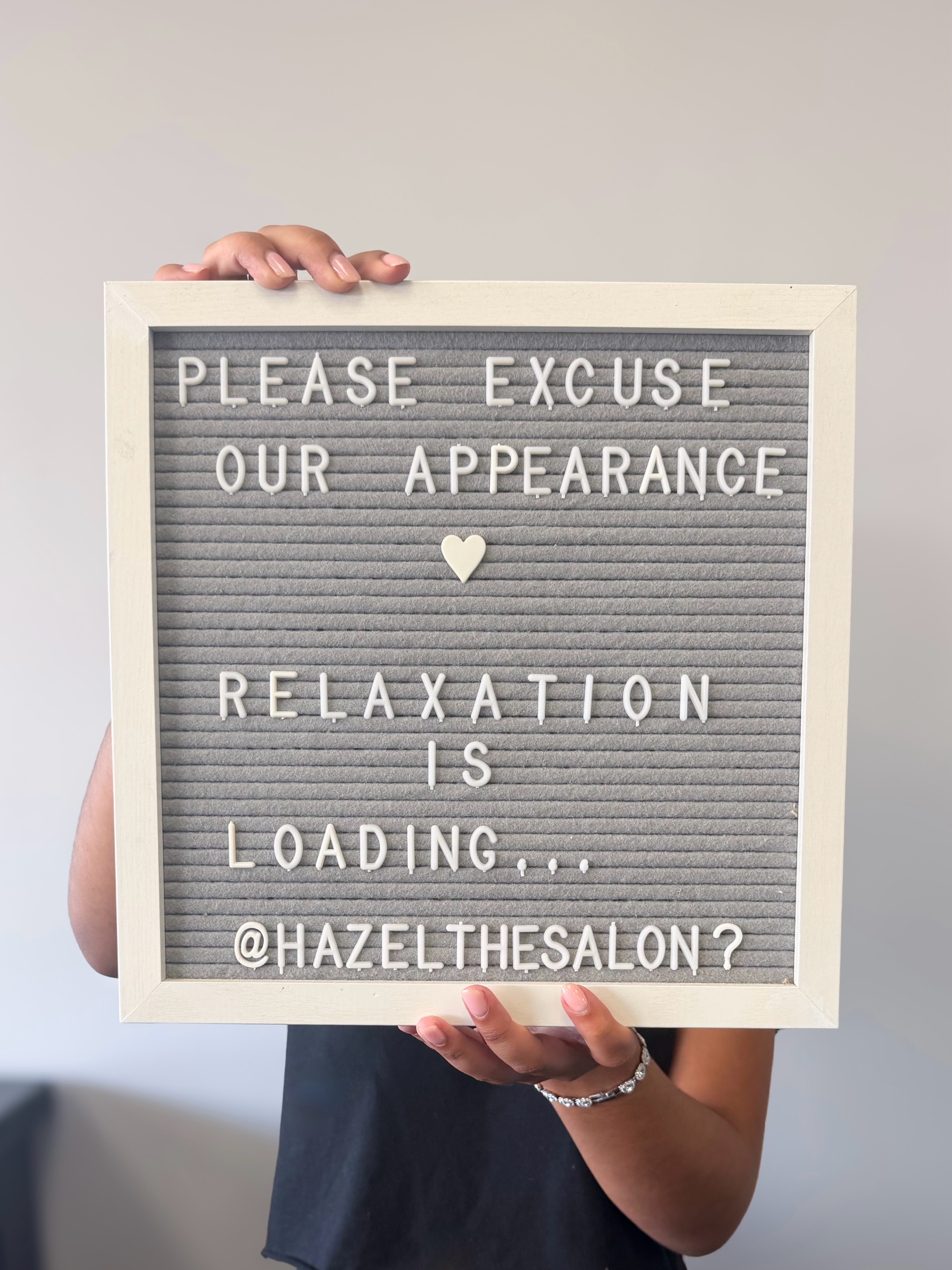 Excuse our appearance; something new is coming. 🤍
All good things take time, but trust us, this will be worth it! We can’t wait to share more updates as it takes shape. This space is being designed with intention, dedication, thoughtfulness, and love from single person on our team.
We are open during renovations; book your visit and be part of the experience of seeing our new space come to life.
We’ll see you soon,
The Hazel Team