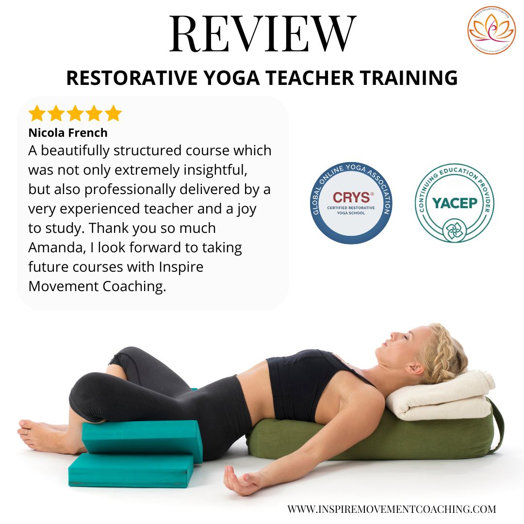 Restorative Yoga Teacher Training
Ready to deepen your practice and learn the art of stillness, healing, and nervous system support?
Our Restorative Yoga Teacher Training is fully online and self-paced, and you can choose the pathway that best suits where you’re at right now.
🧘♀️ Two learning options:
Certified Pathway
Includes assessment, personalised feedback, and full certification with the Global Online Yoga Association (GOYA)
https://www.inspiremovementcoaching.com/50-hour-restorative-yoga-teacher-training
Non-Assessed Pathway
Perfect for personal practice and continuing education, with Yoga Alliance CE hours approved (YACEP)
https://www.inspiremovementcoaching.com/25-hour-restorative-yoga-ce
Whether you’re looking to gently expand your teaching toolkit, support students through rest and regulation, or simply create more space for yourself to slow down and reconnect, this training meets you where you are.
100% online • Self-paced • Learn in your own time
For more details, head to:
https://www.inspiremovementcoaching.com/50-hour-restorative-yoga-teacher-training
#restorativeyoga #yogateachertraining #onlineyogacourse #goyacertified #yacep #yogaforteachers #nervoussystemsupport #traumainformedyoga #restorativepractice #selfpacedlearning