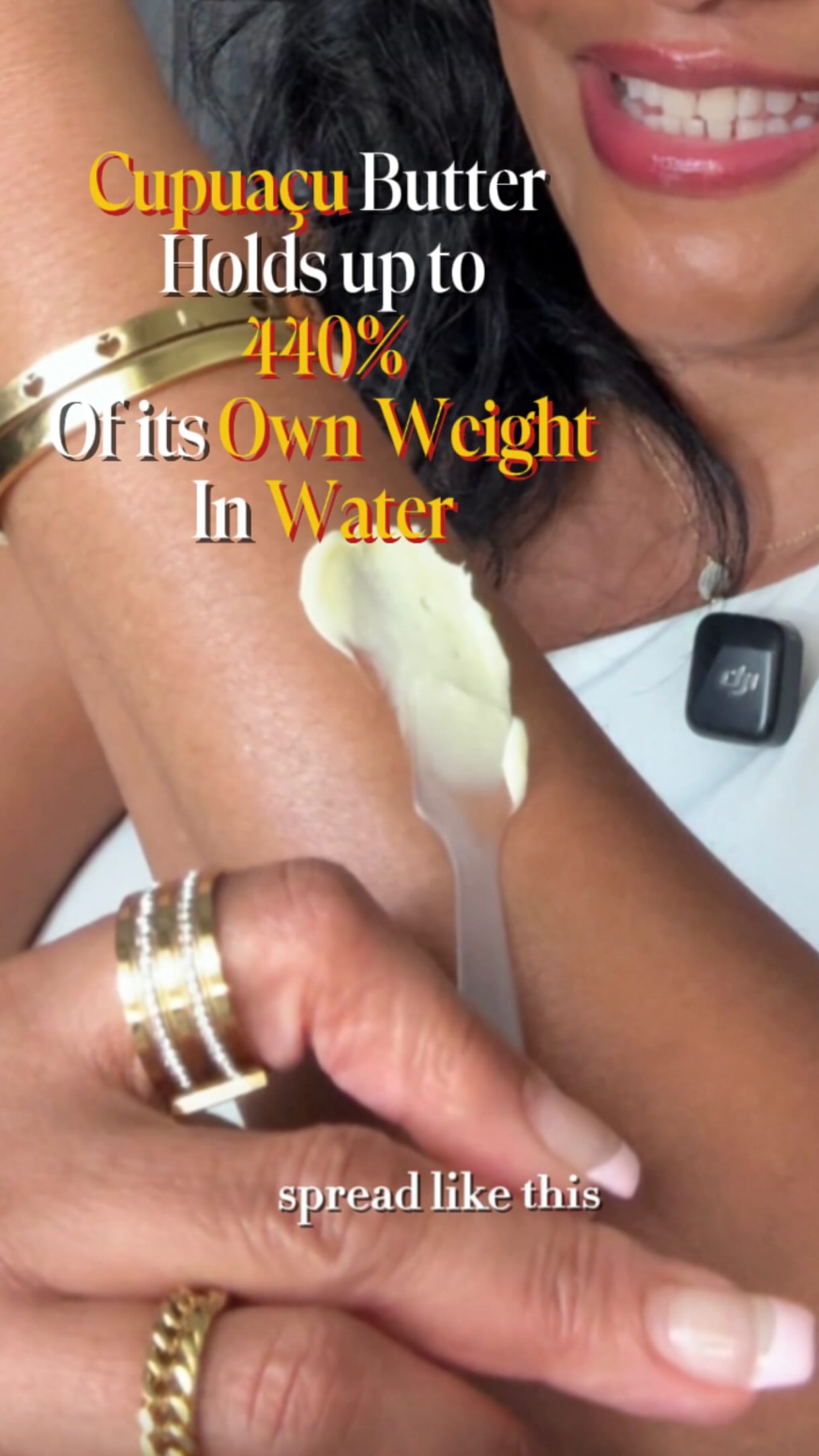 One number explains the Seal step better than anything else weâve written: 440% đż Thatâs how much water cupuaçu butter can hold relative to its own weight. Itâs the reason itâs the hero in our Soften + Nourish line. Most butters do a single job.. they sit on the surface and slow evaporation down. Thatâs useful, but thereâs more. Cupuaçu does that job and holds water against the skin at the same time. So the Seal step isnât just a lid. Itâs a lid with a reservoir underneath it. Itâs whipped into a mango seed butter base, thatâs what gives it the texture that actually spreads instead of sitting on top in a lump. It goes on last, after the Nourishing Sugar Scrub clears the way and the Body Oil reinforces the barrier. Exfoliate â Reinforce â Seal. The third step is what stops the first two stop evaporating. đŹ Comment SEAL and Iâll send you the direct link the full 3-step routine. #skinbarrierrepair #bodycare #dryskincare #whippedbodybutter