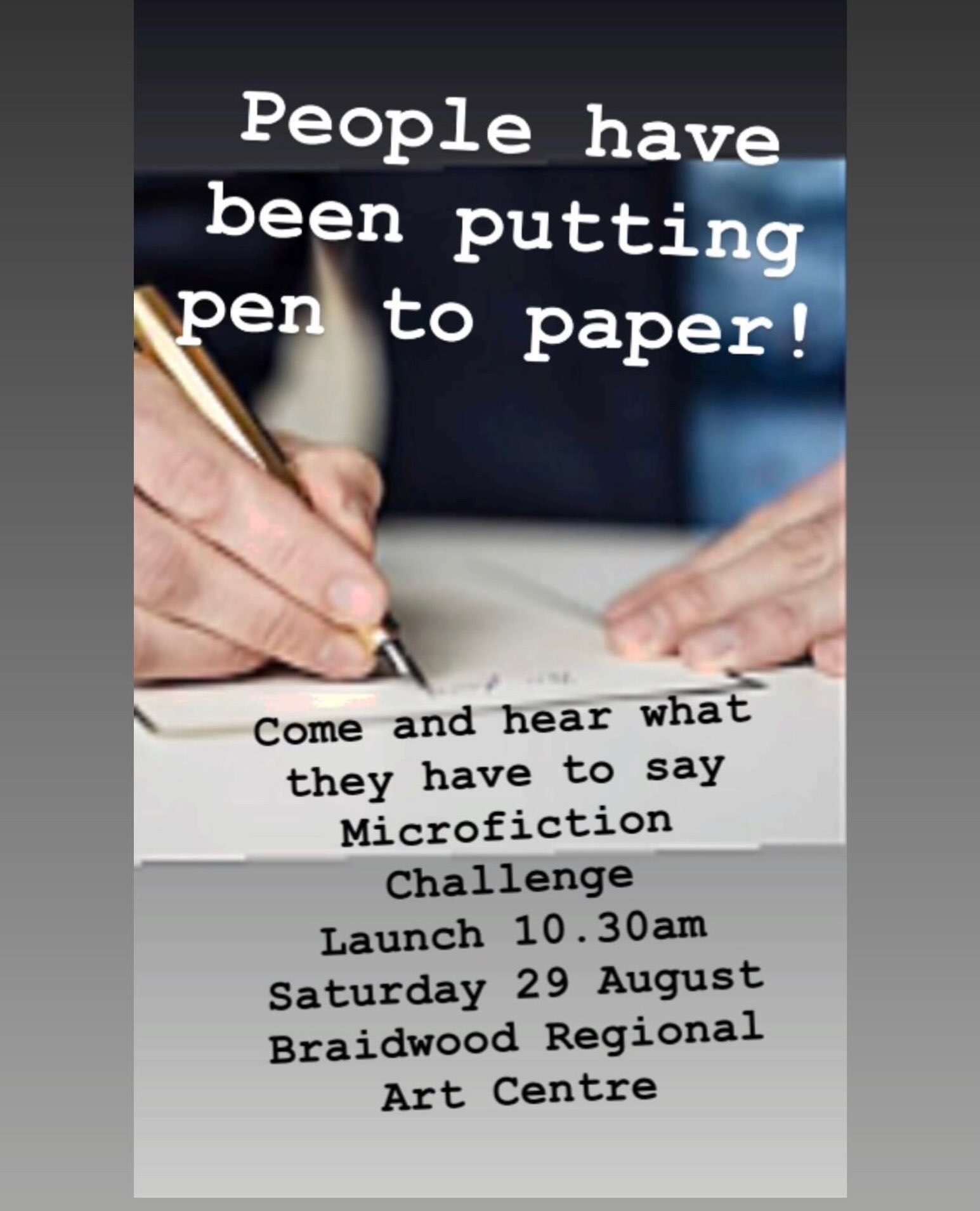 This Saturday morning from 10.30! Drop by Brag to listen to the stories on the walls.