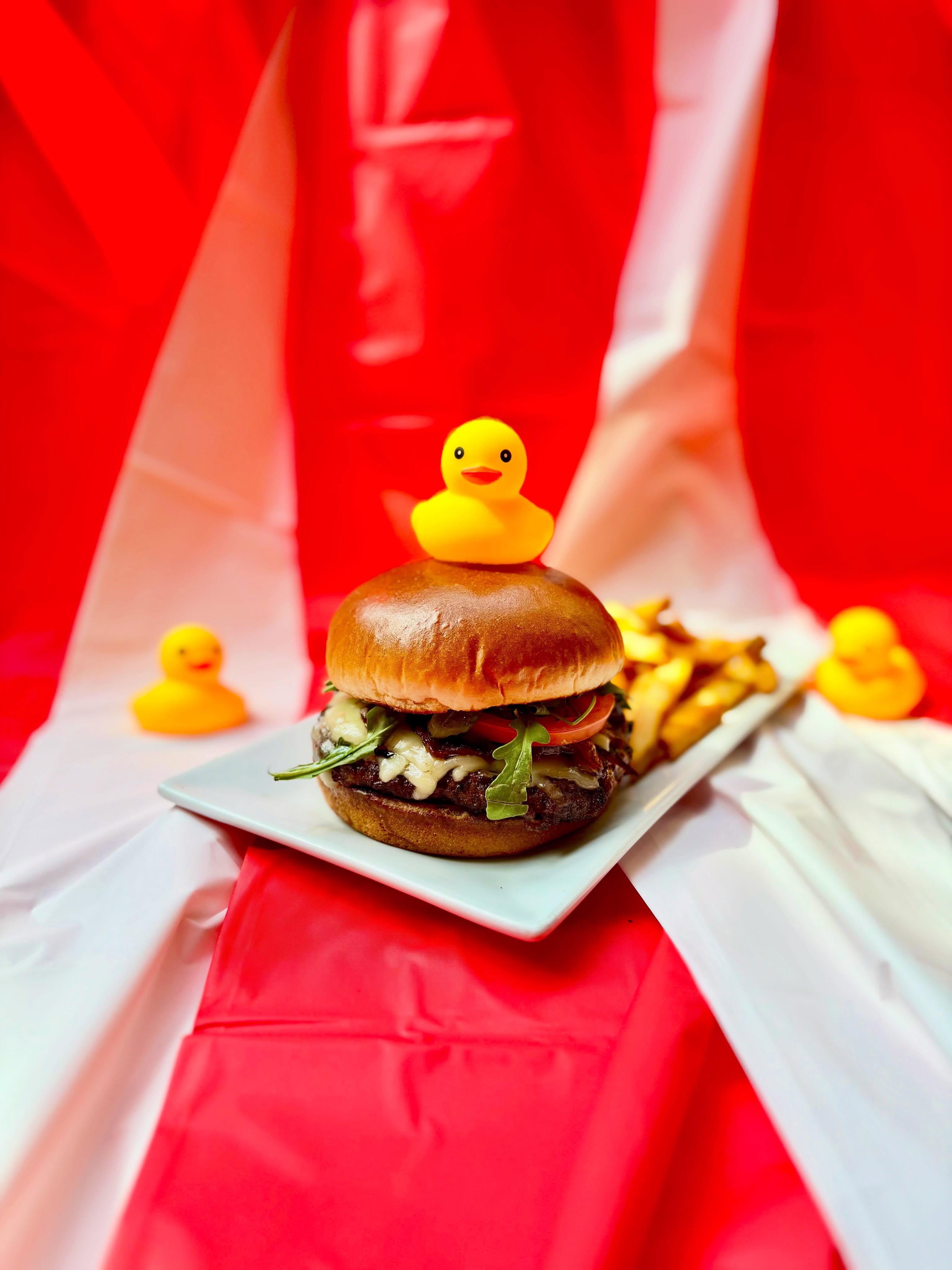 Are the cute little ducks distracting you from this week’s food specials?! 🐥 GOOD. THAT’S THEIR JOB.
-
Consider them your adorable little reminder to secure your ticket to the Birch & Barley Beer Brigade Carnival on September 9th! 🎪🍺
Because come Carnival night, these little guys will be floating around the BEER POND and some lucky ducks will be connected to some pretty great prizes.
-
Weekly Specials: August 24 - August 29
-
Specialty Burger: The Bistro Burger
Grilled beef patty, gruyere, caramelized onions, tomato, arugula, and garlic aioli on a toasted bun
-
Lunch Special: Mush-Have Chicken Sammie
Grilled chicken breast, provolone cheese, marinated mushrooms, roasted red peppers, and arugula on a toasted ciabatta
-
Daily Soup: Creamy leek and potato topped with green onions
-
Birch Salmon: Grilled topped with browned butter and sage cream sauce